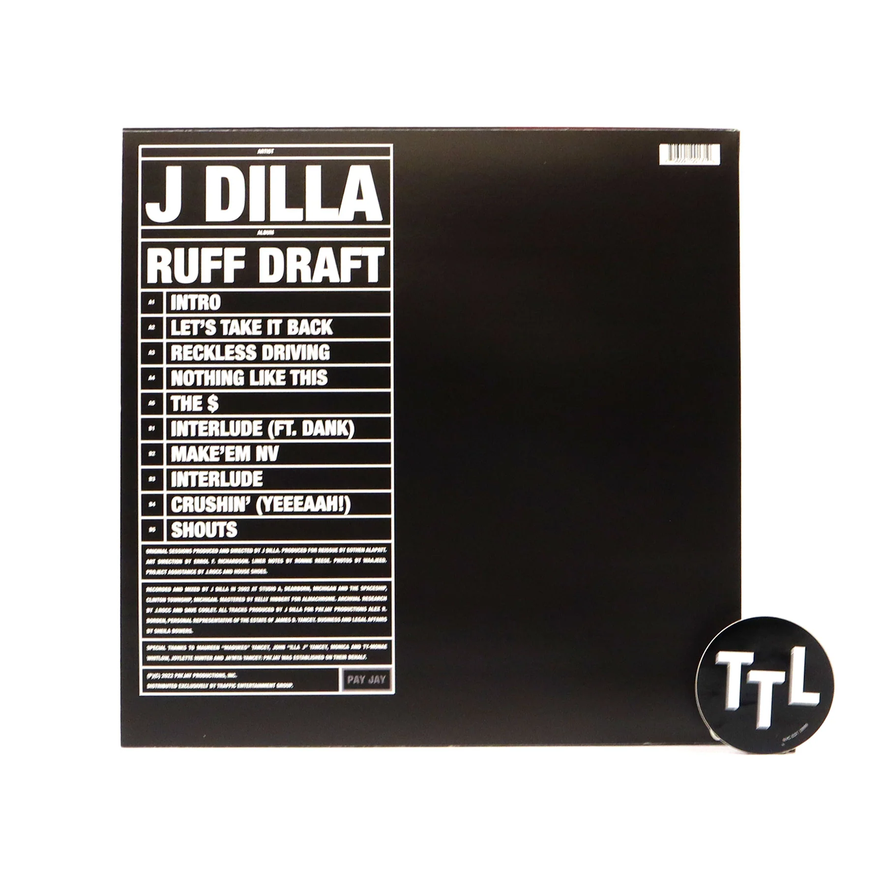 J Dilla: Ruff Draft - Dilla's Mix (Colored Vinyl) Vinyl LP - Image 3