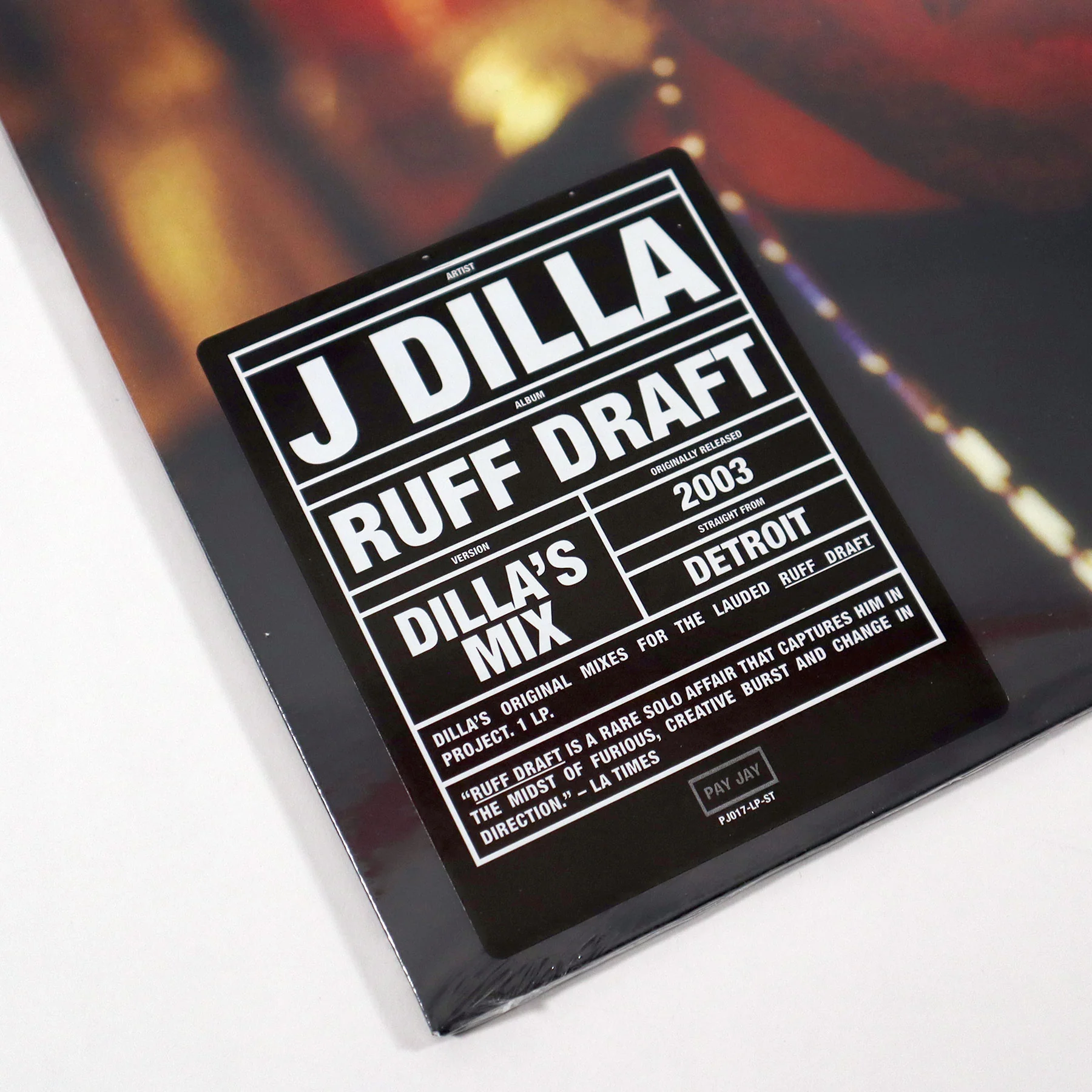 J Dilla: Ruff Draft - Dilla's Mix Vinyl LP - Image 3