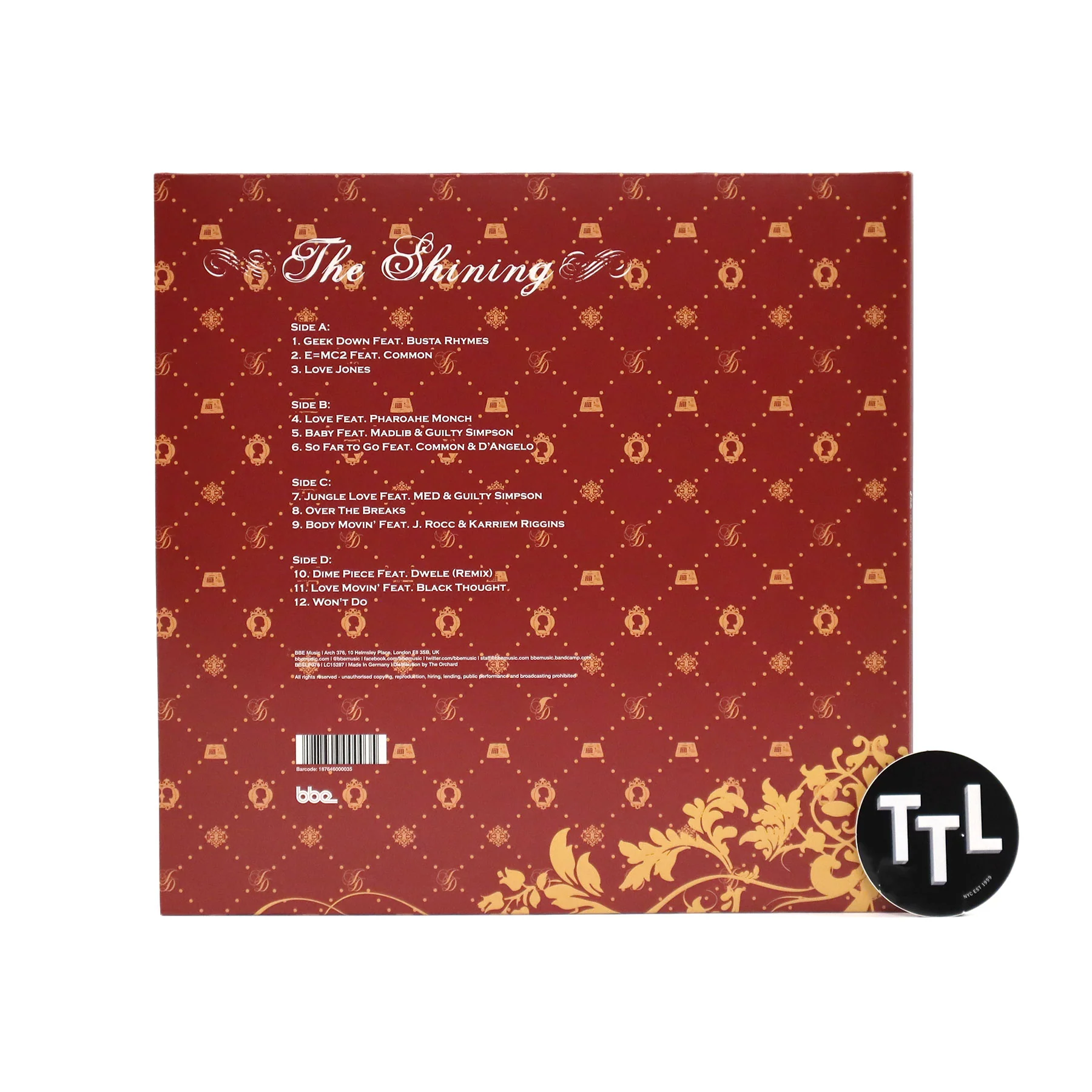 J Dilla: The Shining Vinyl 2LP - Image 4