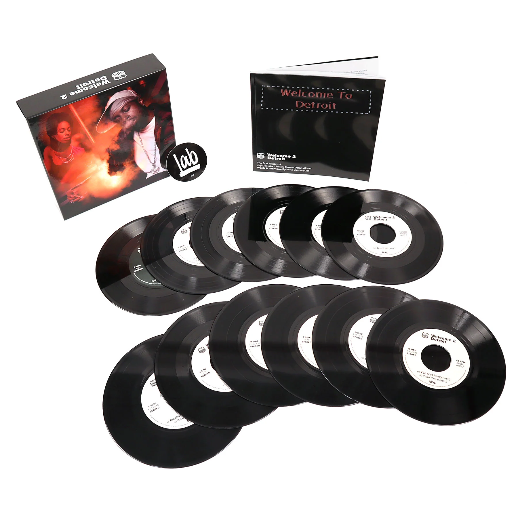 J Dilla: Welcome 2 Detroit - The 20th Anniversary Vinyl 7" Boxset - Image 2