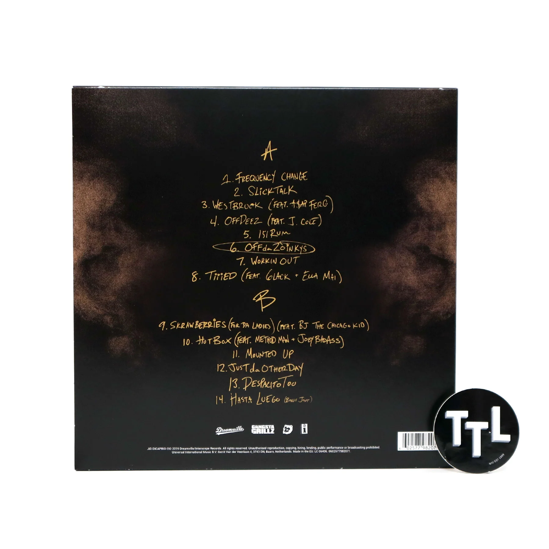 JID: DiCaprio 2 Vinyl LP - Image 2