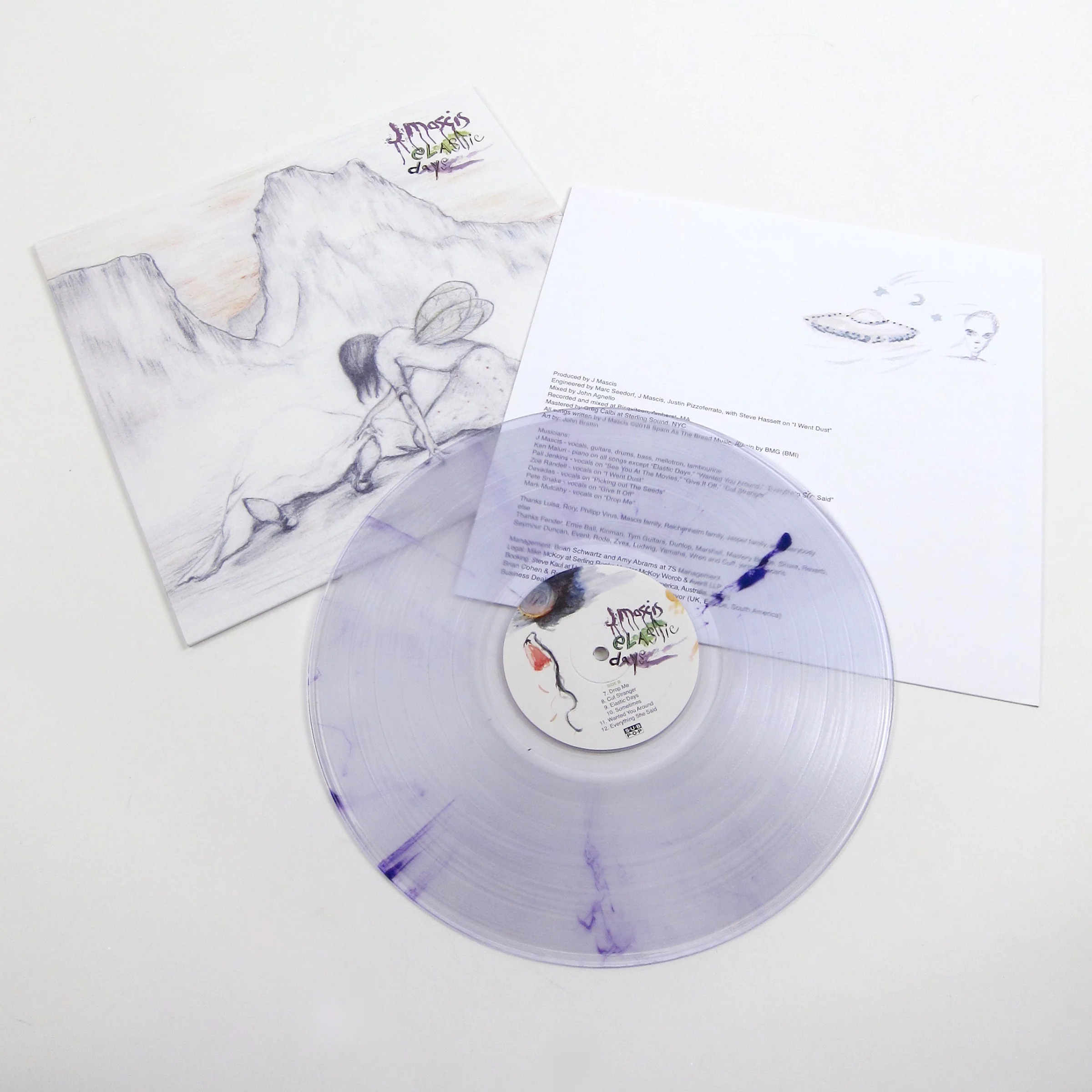 J Mascis: Elastic Days (Loser Edition Colored Vinyl) Vinyl LP - Image 2