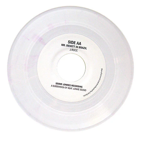 J Rocc & Rhettmatic: The Beat Junkies 45 Series Vol. 1 (White Vinyl) 7" - Image 2