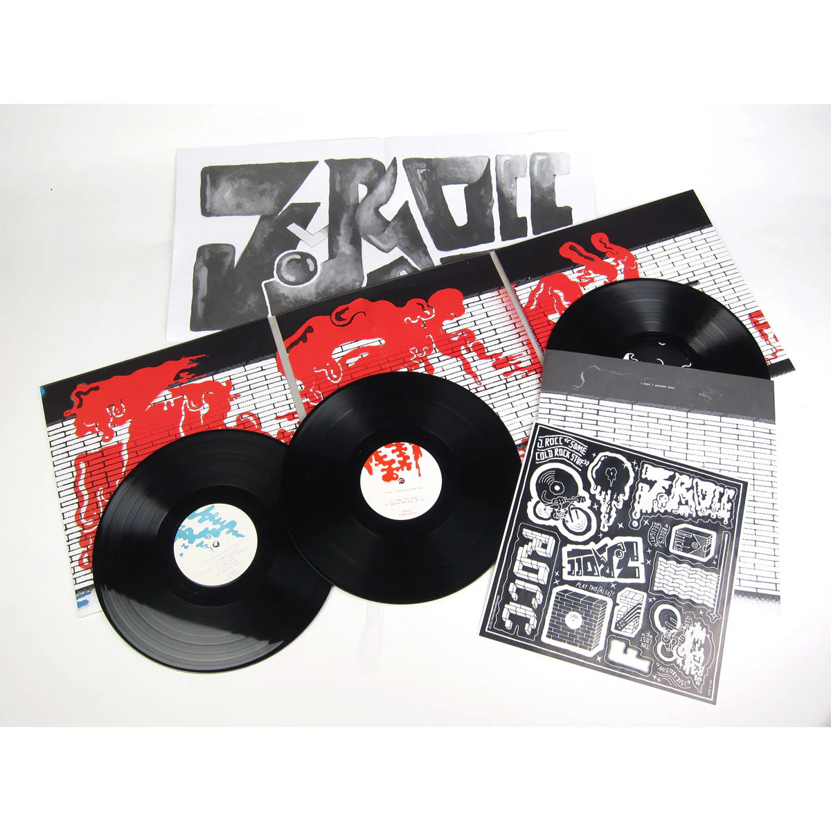 J Rocc: Some Cold Rock Stuf Vinyl 3LP - Image 2