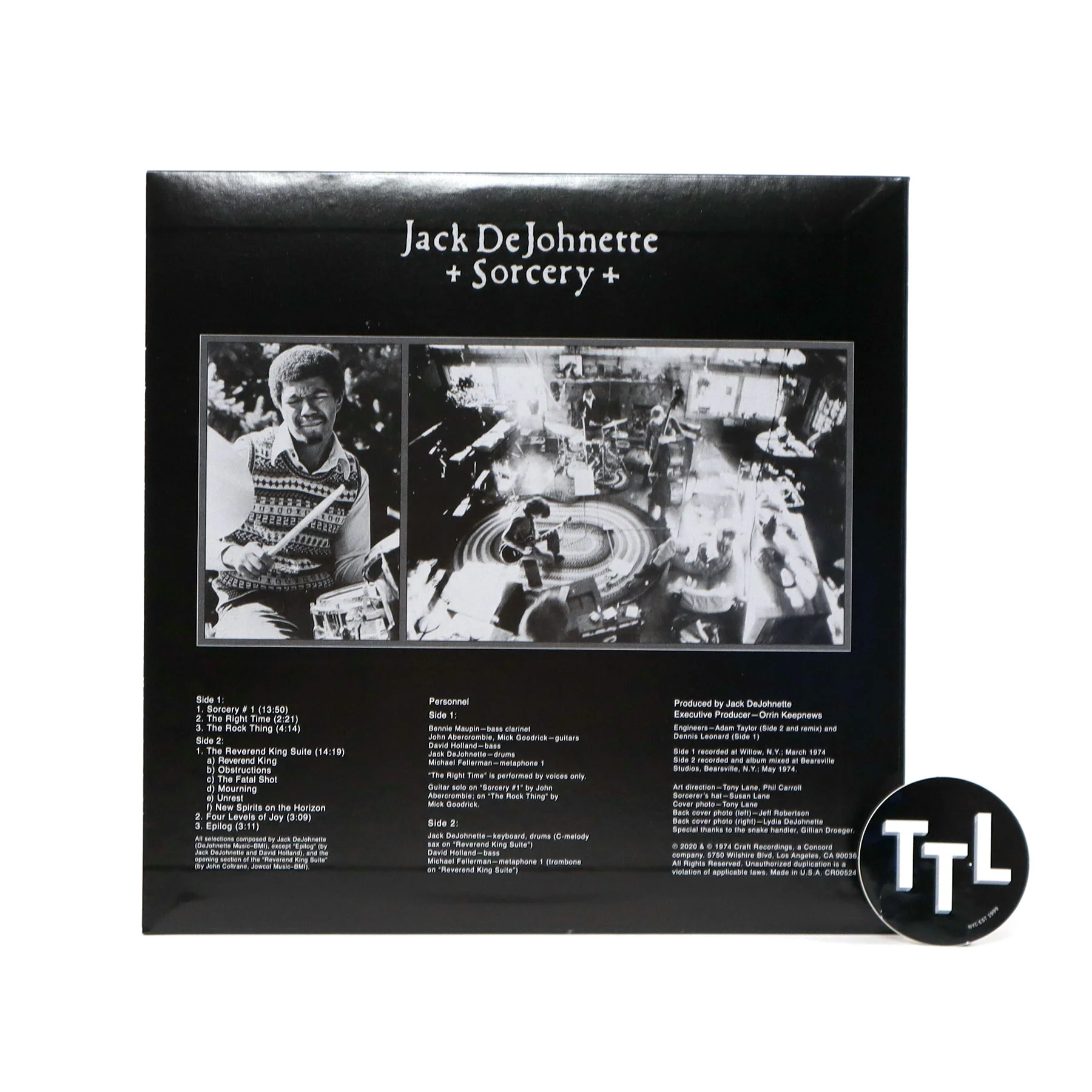 Jack DeJohnette: Sorcery (180g, Jazz Dispensary Top Shelf) Vinyl LP - Image 2