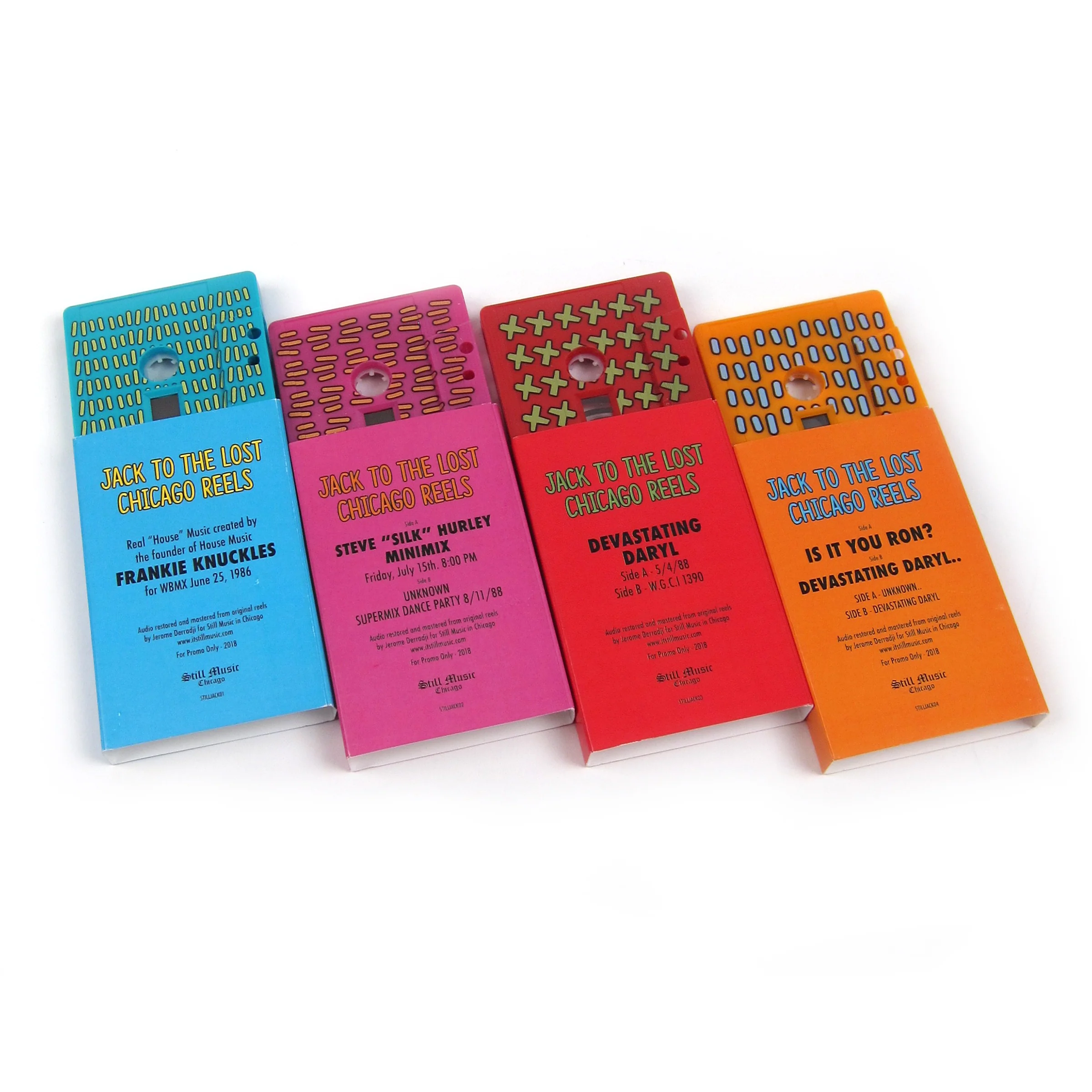 JACK: Jack To The Lost Chicago Reels Cassette Tape Pack (Frankie Knuckles, Steve “Silk” Hurley, Devastating Daryl) - Image 2