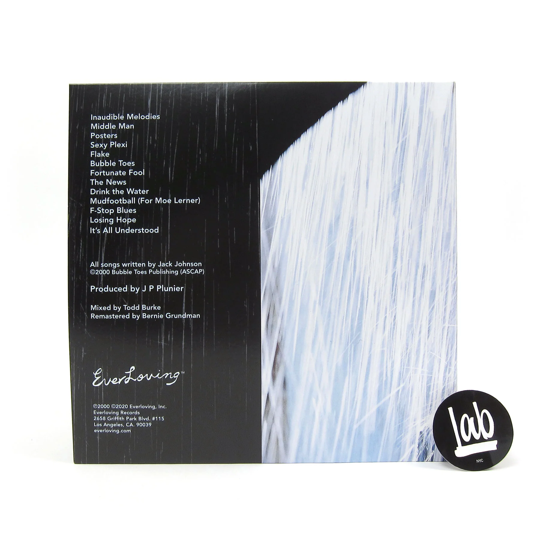 Jack Johnson: Brushfire Fairytales - High Def Edition (180g) Vinyl LP - Image 3