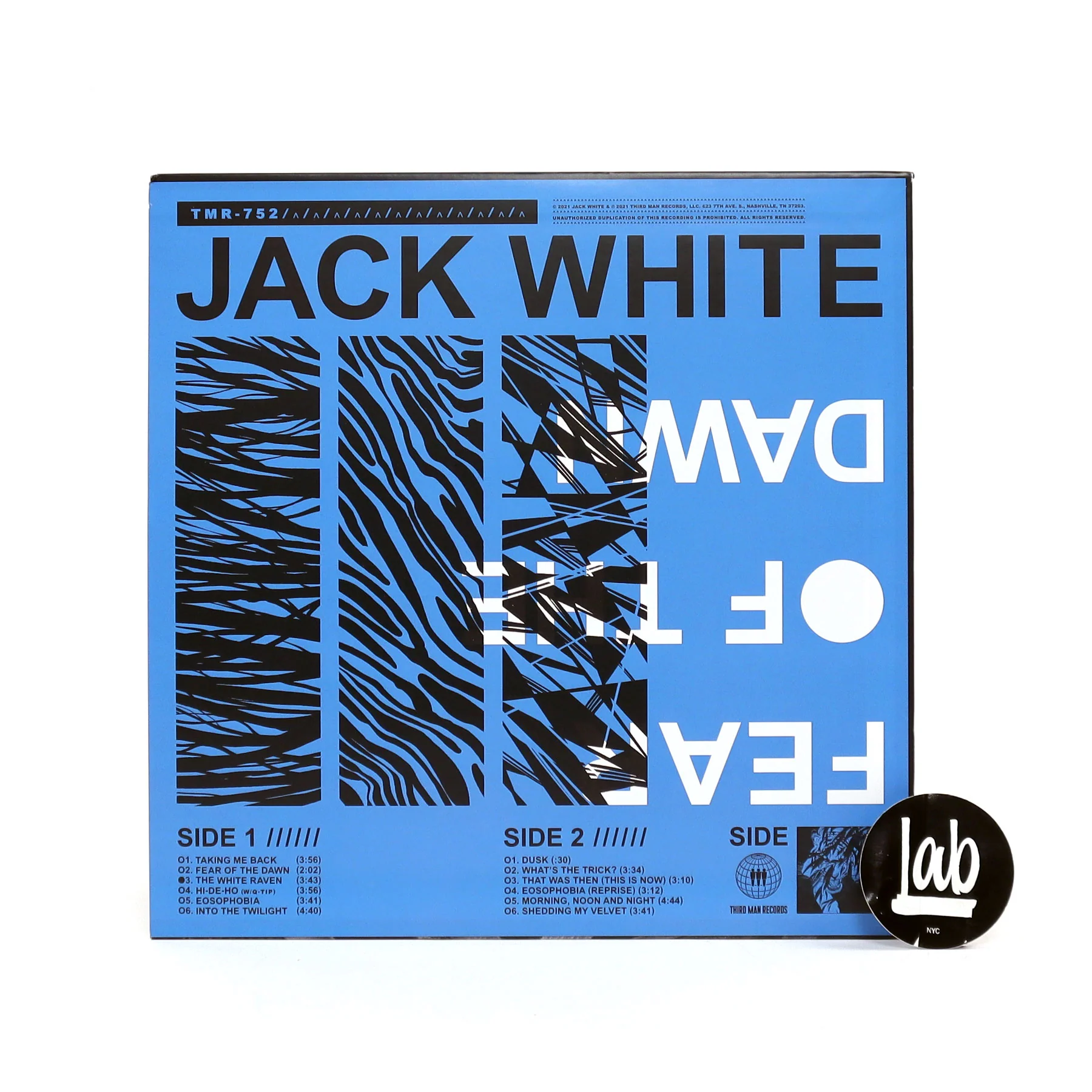 Jack White: Fear Of The Dawn (Indie Exclusive Colored Vinyl) Vinyl LP - Image 3