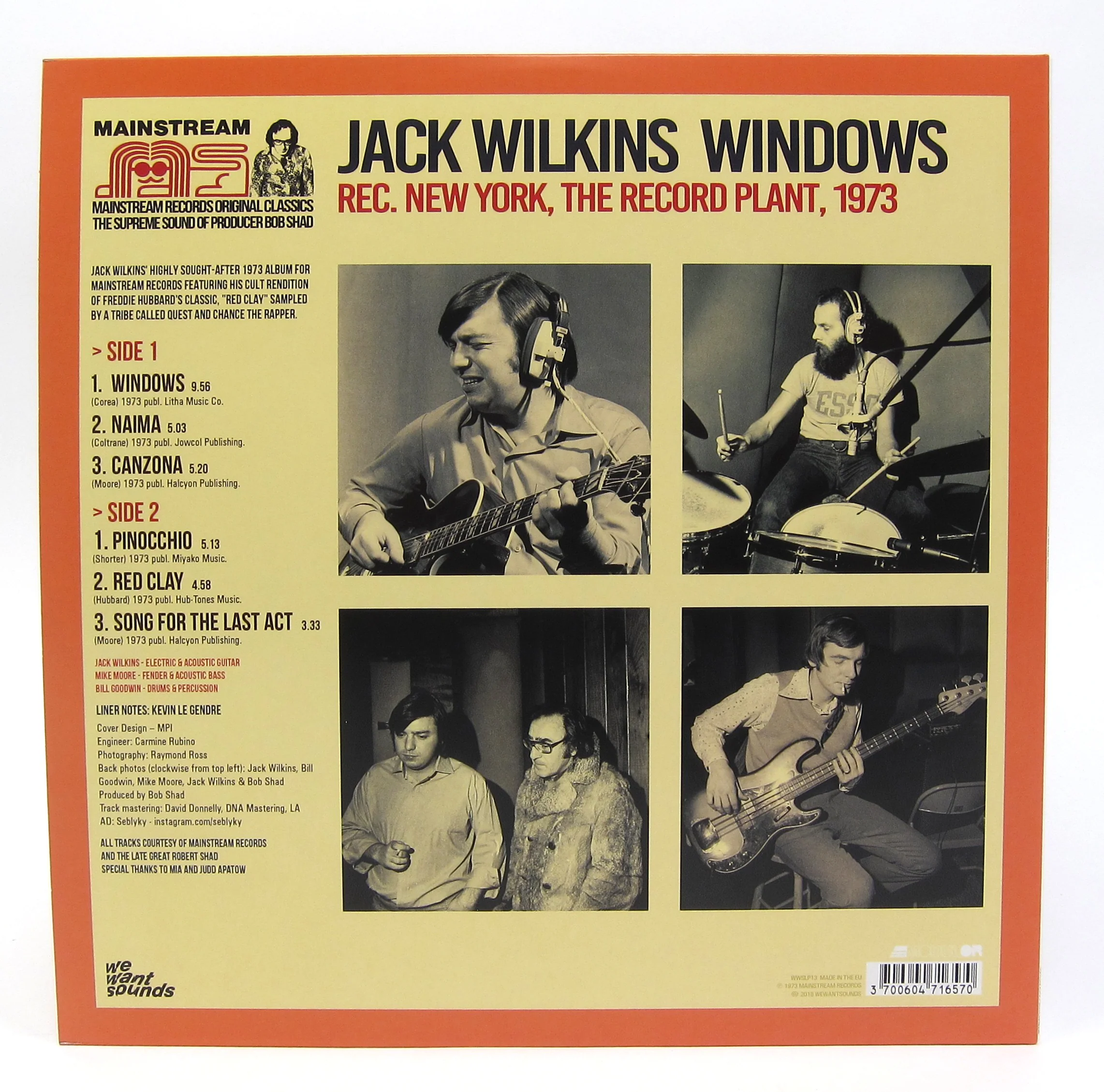 Jack Wilkins: Windows Vinyl LP - Image 3