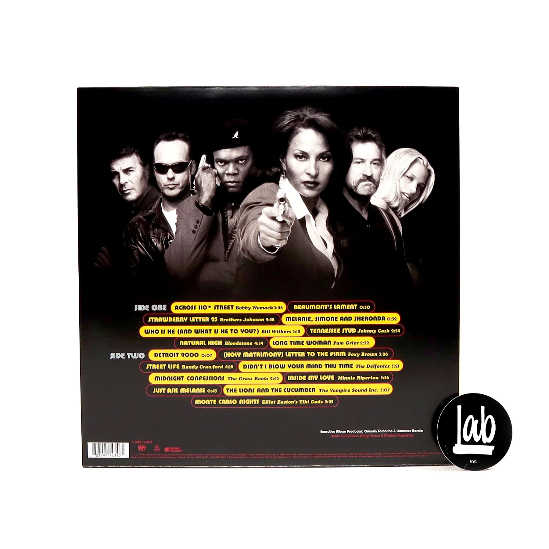 Jackie Brown: Music From The Miramax Motion Picture (Indie Exclusive Blue Colored Vinyl) Vinyl LP - Image 3