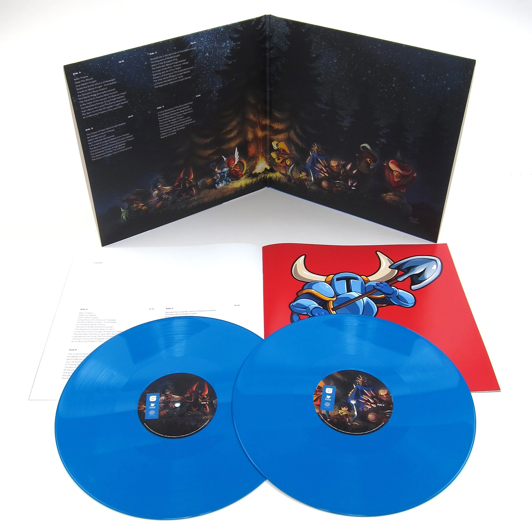 Jake Kaufman & Manami Matsumae: Shovel Knight The Definitive Soundtrack (Colored Vinyl) Vinyl 2LP - Image 2