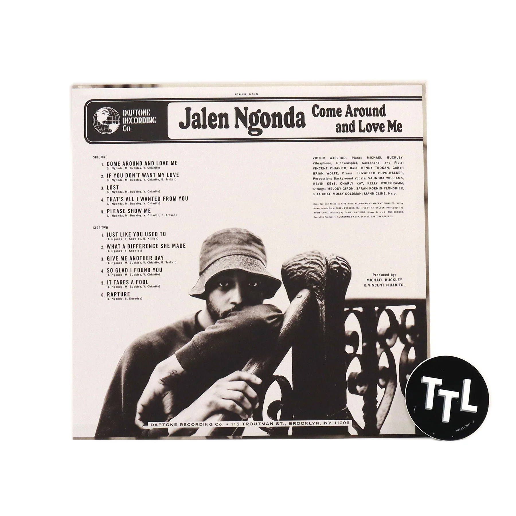 Jalen Ngonda: Come Around And Love Me (Indie Exclusive Colored Vinyl) Vinyl LP - Image 3