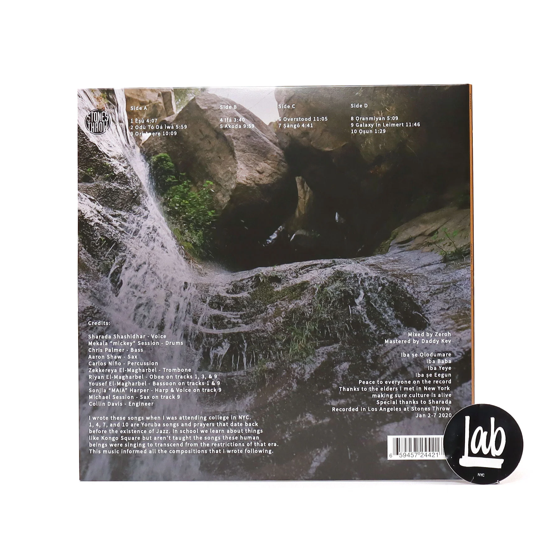 Jamael Dean: Primordial Waters Vinyl 2LP - Image 3