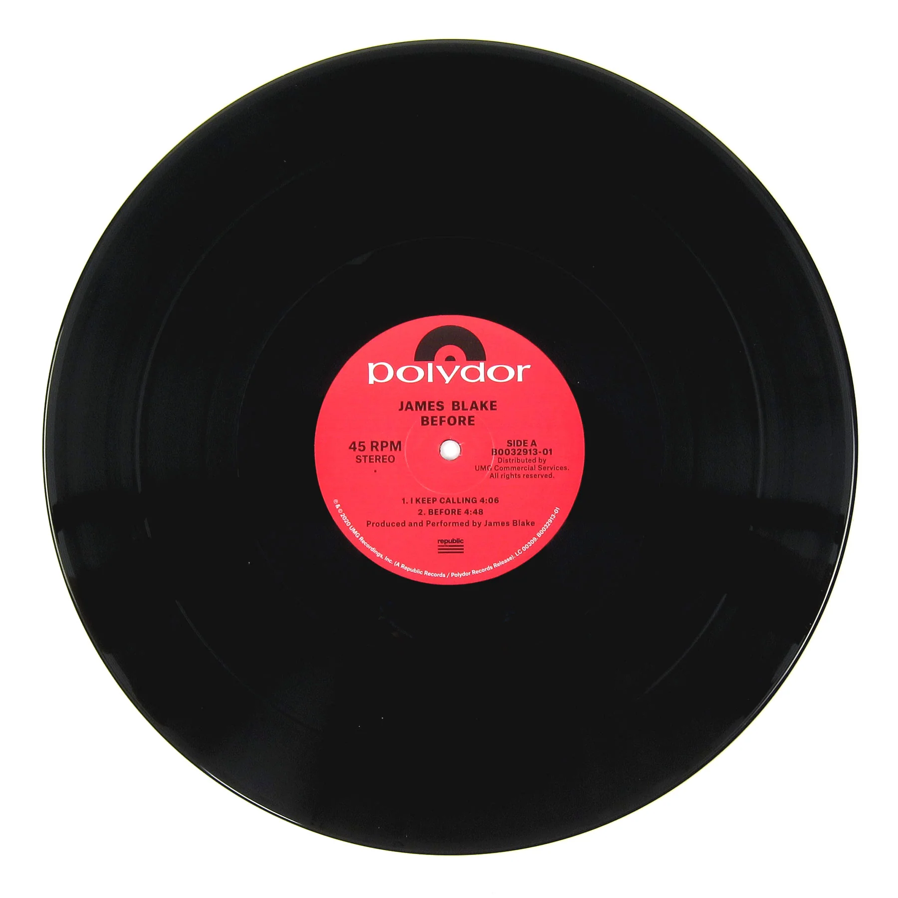 James Blake: Before (Indie Exclusive) Vinyl 12" - Image 2