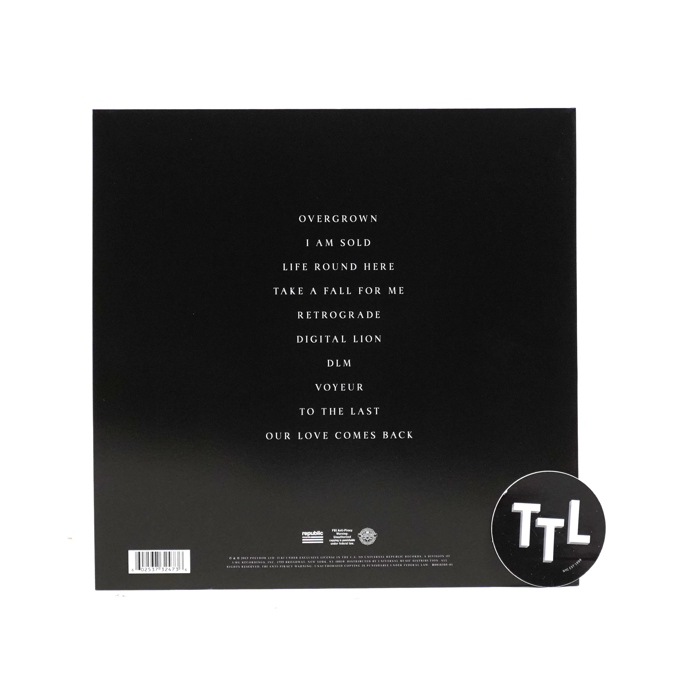 James Blake: Overgrown (180g) Vinyl 2LP - Image 3