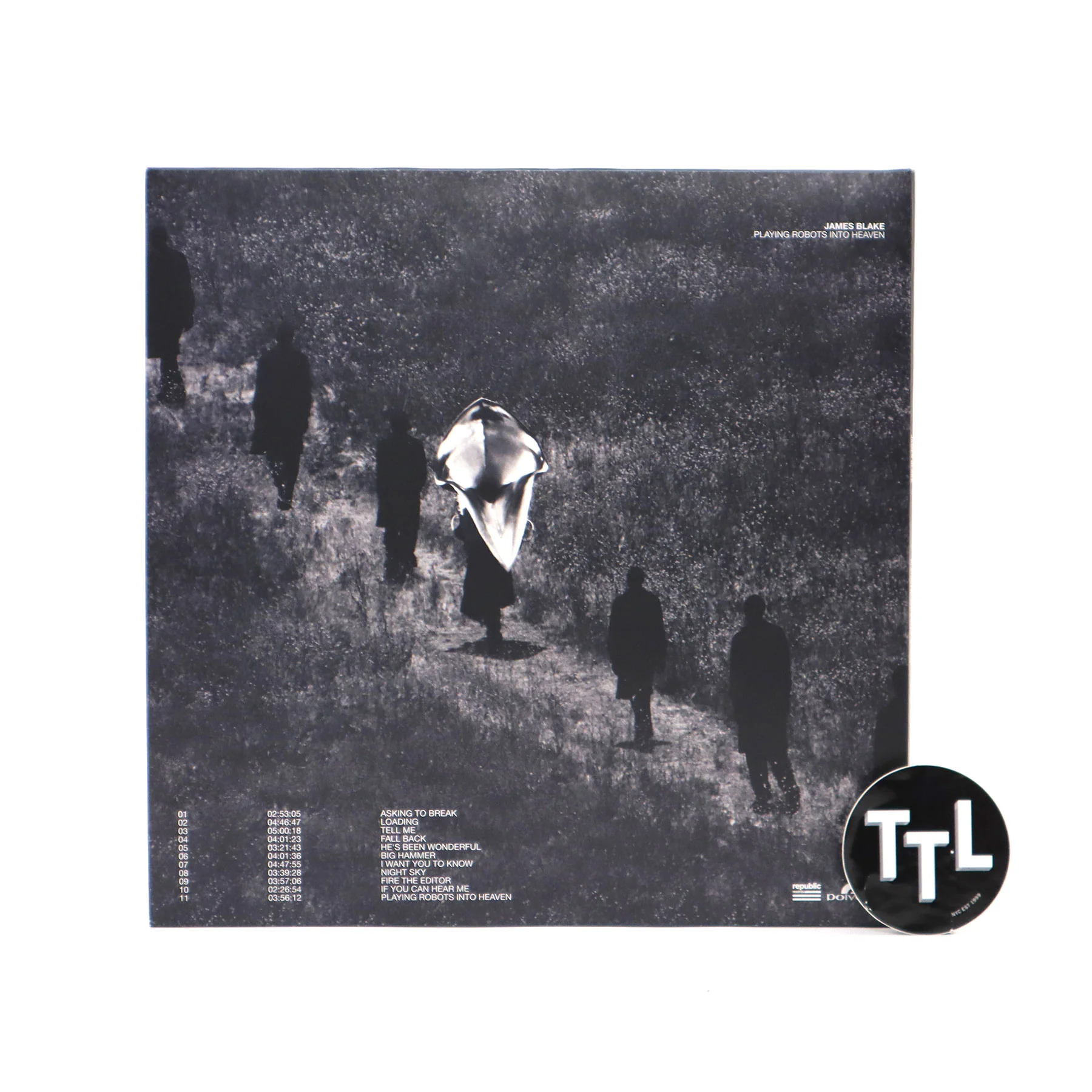 James Blake: Playing Robots Into Heaven (Clear Colored Vinyl) Vinyl LP - Image 3
