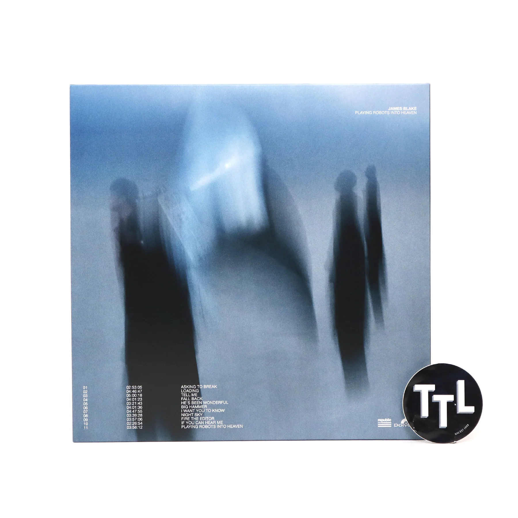 James Blake: Playing Robots Into Heaven - Deluxe Edition (Indie Exclusive White Colored Vinyl) Vinyl 2LP - Image 3