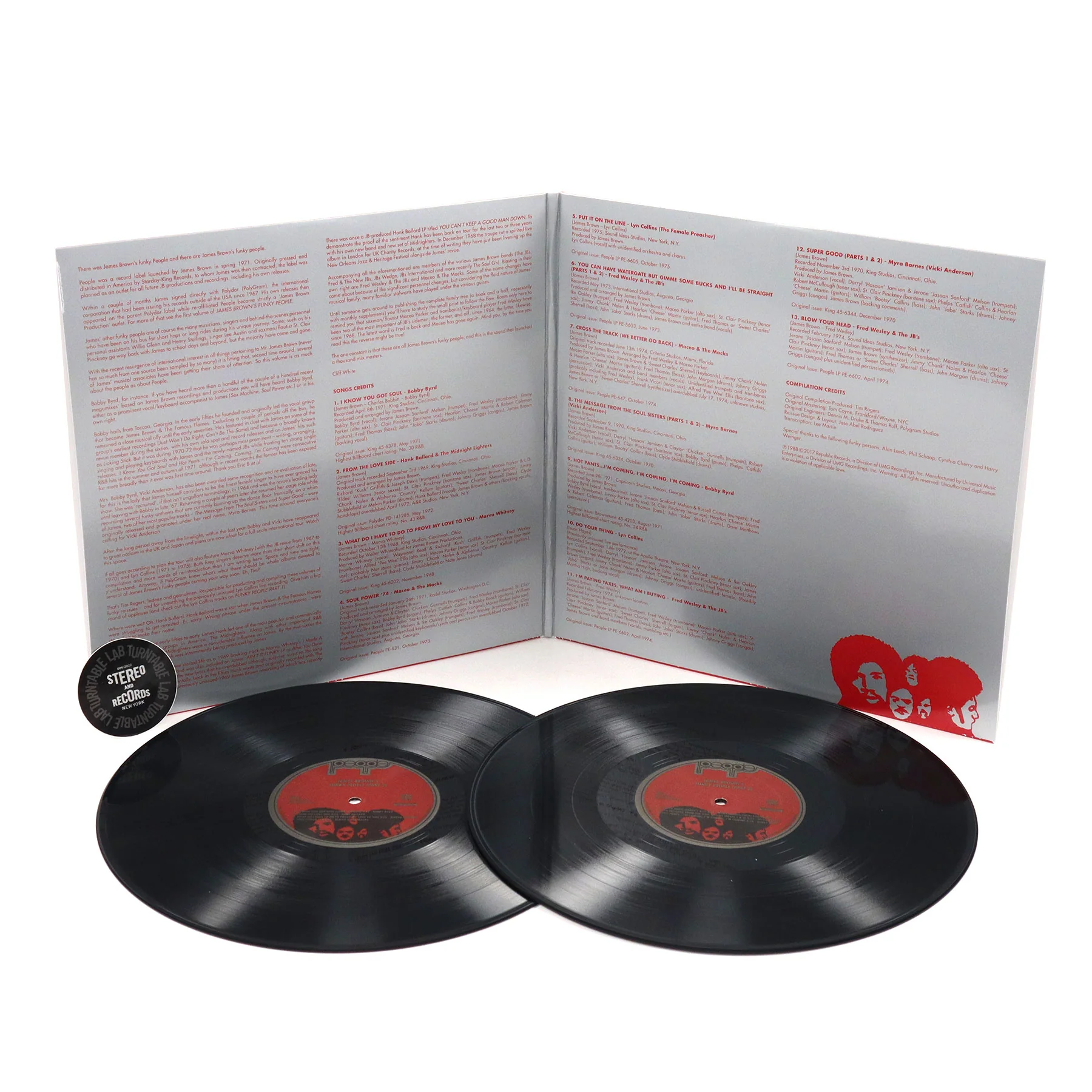 James Brown: James Brown's Funky People Part 2 Vinyl 2LP - Image 2