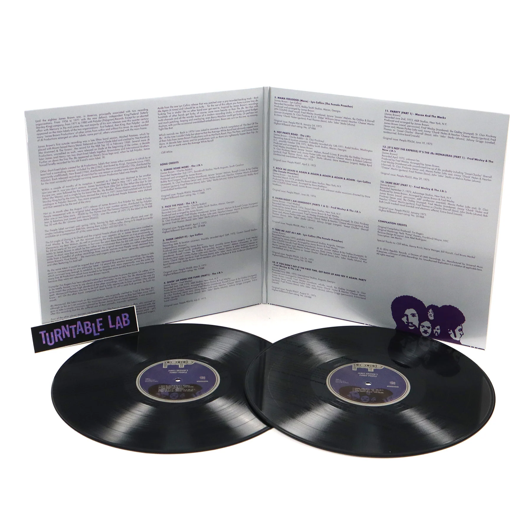 James Brown: James Brown's Funky People Vinyl 2LP - Image 2