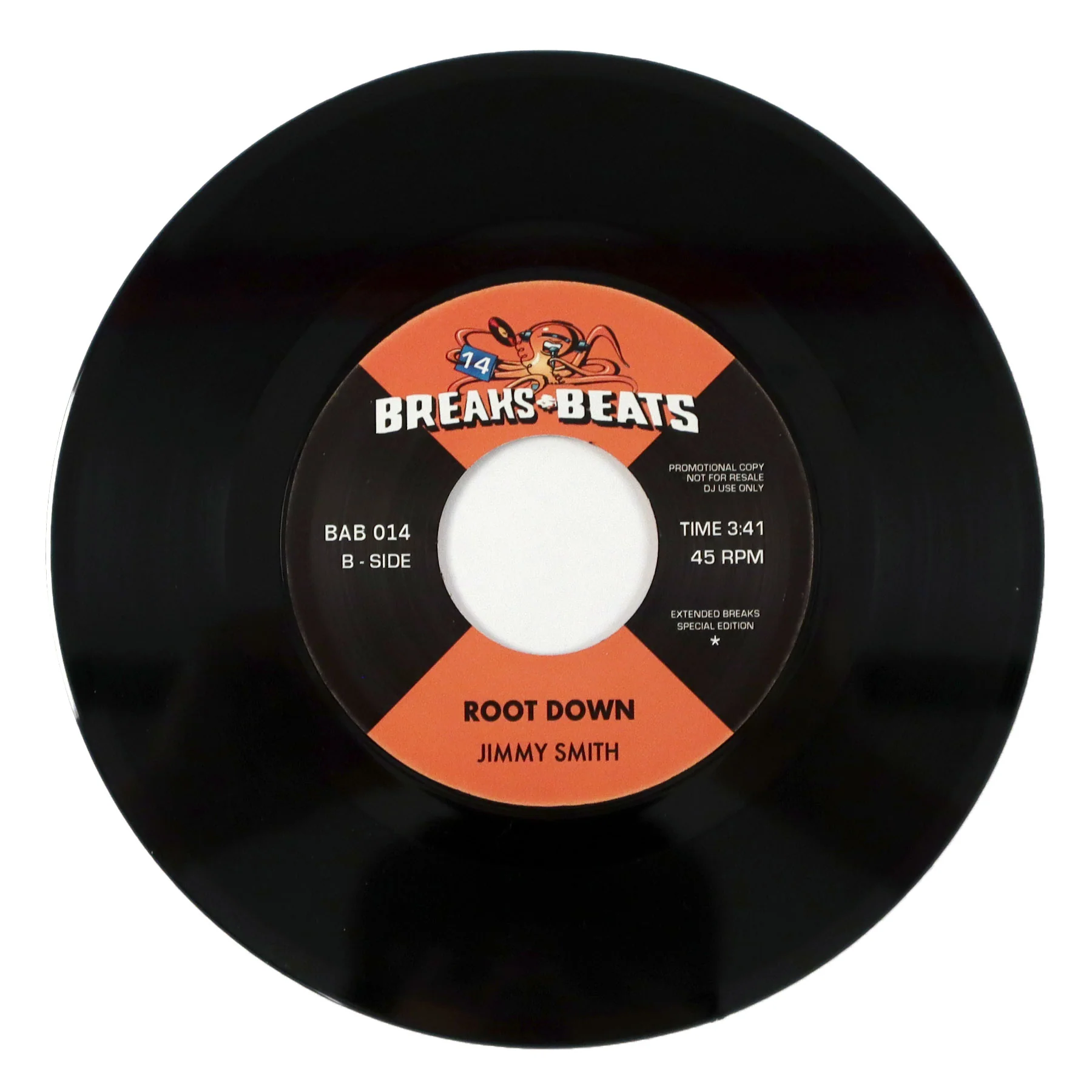 James Brown / Jimmy Smith: Funky Drummer / Root Down Vinyl 7" - Image 2