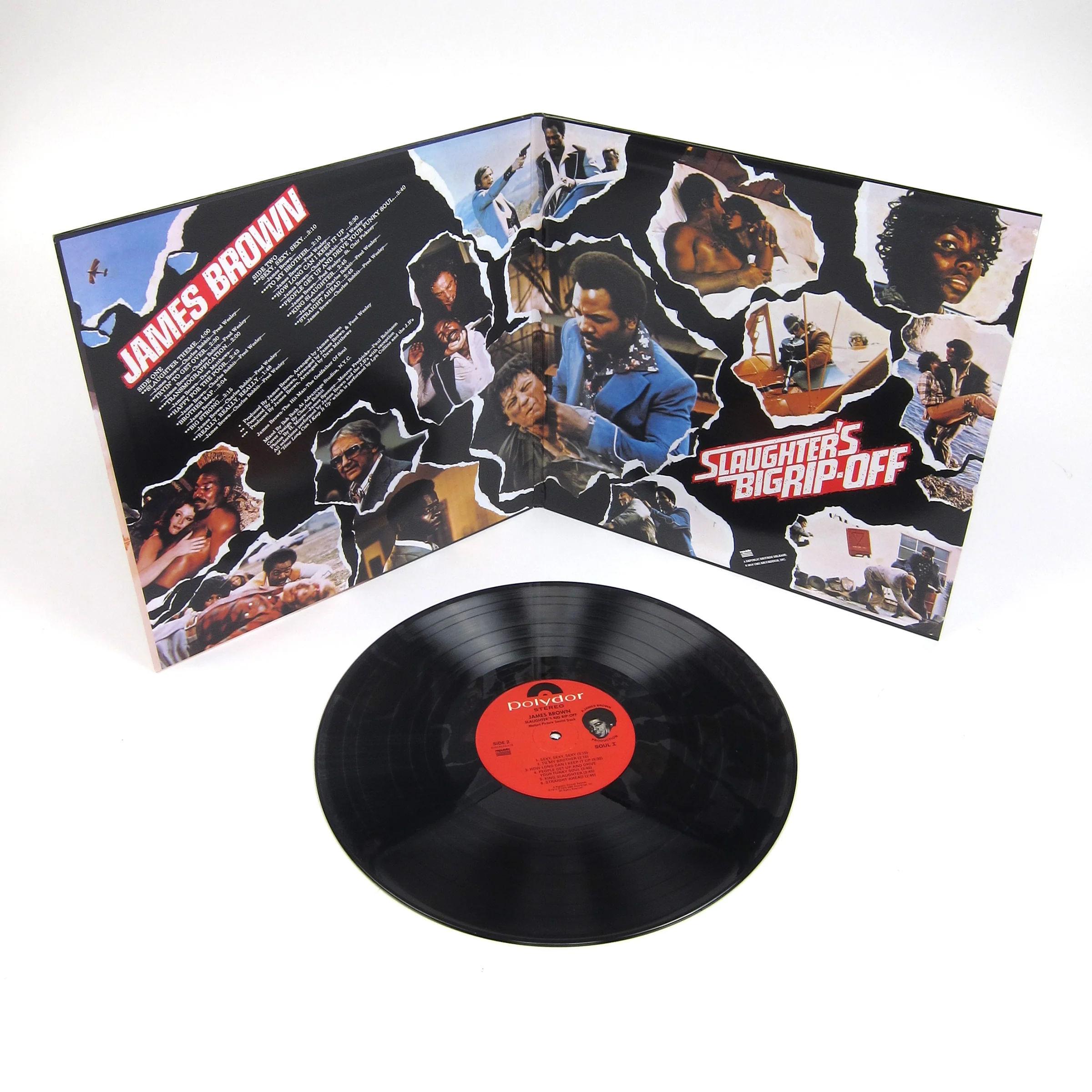 James Brown: Slaughter's Big Rip-Off Soundtrack Vinyl LP - Image 2