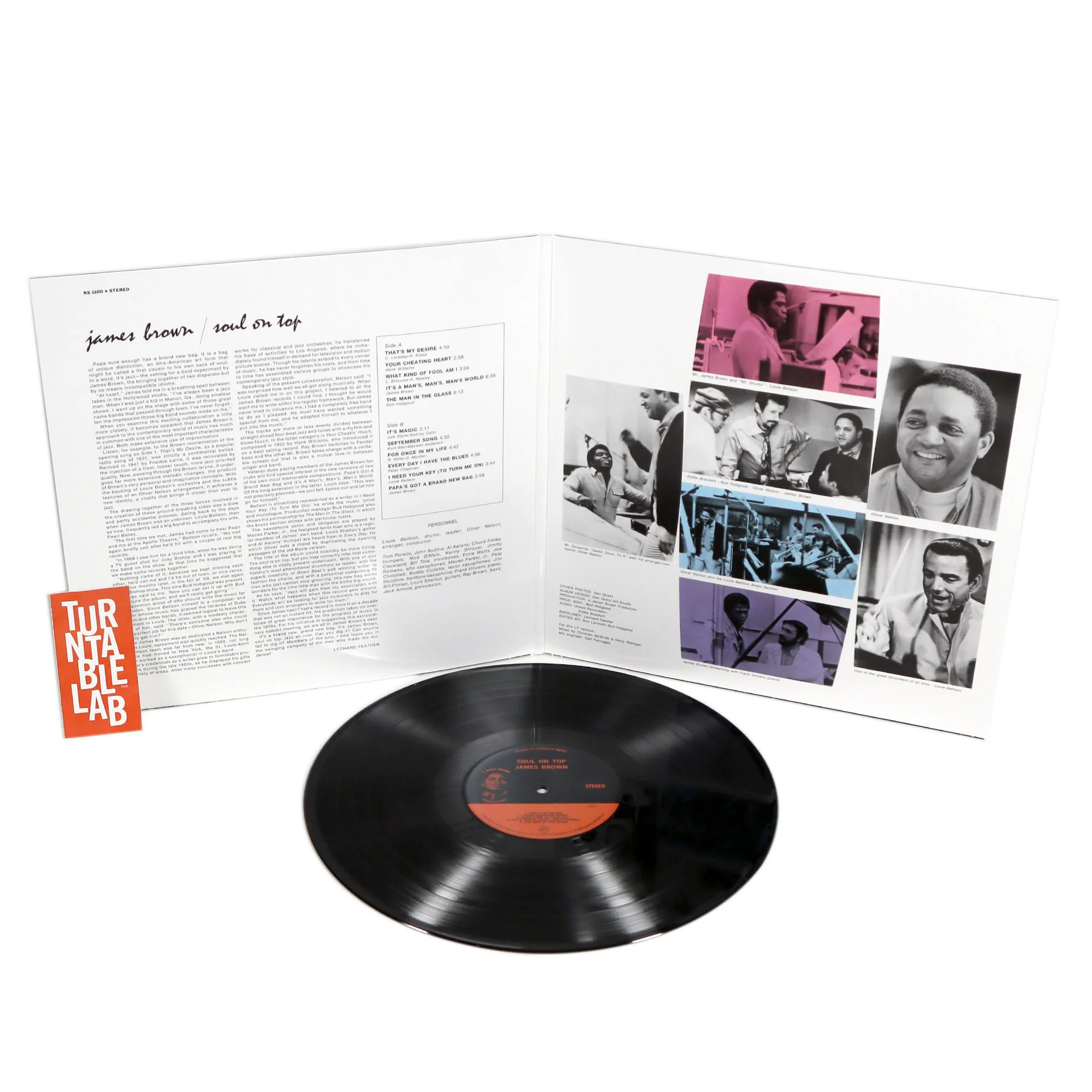 James Brown: Soul On Top (Verve By Request Series 180g) Vinyl LP - Image 2