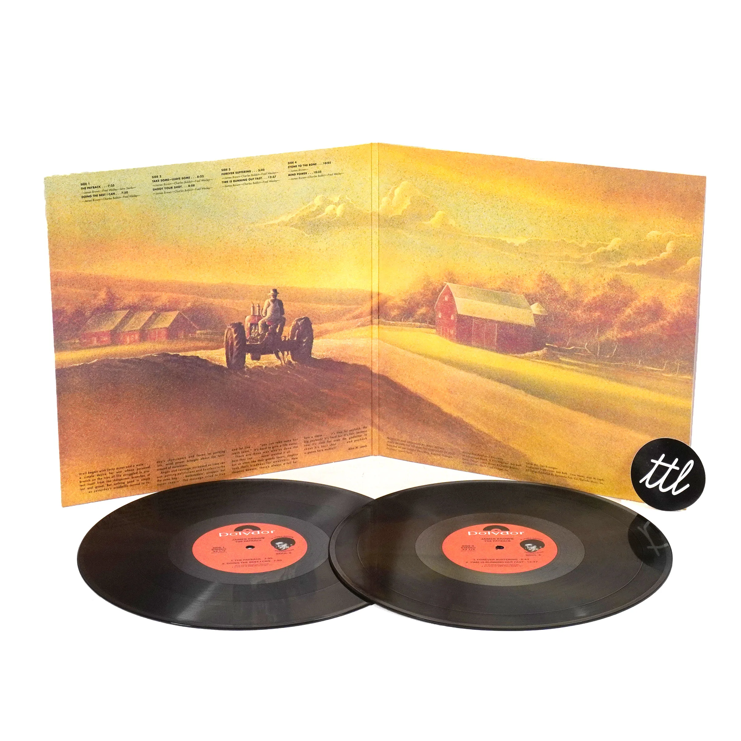 James Brown: The Payback Vinyl 2LP - Image 2