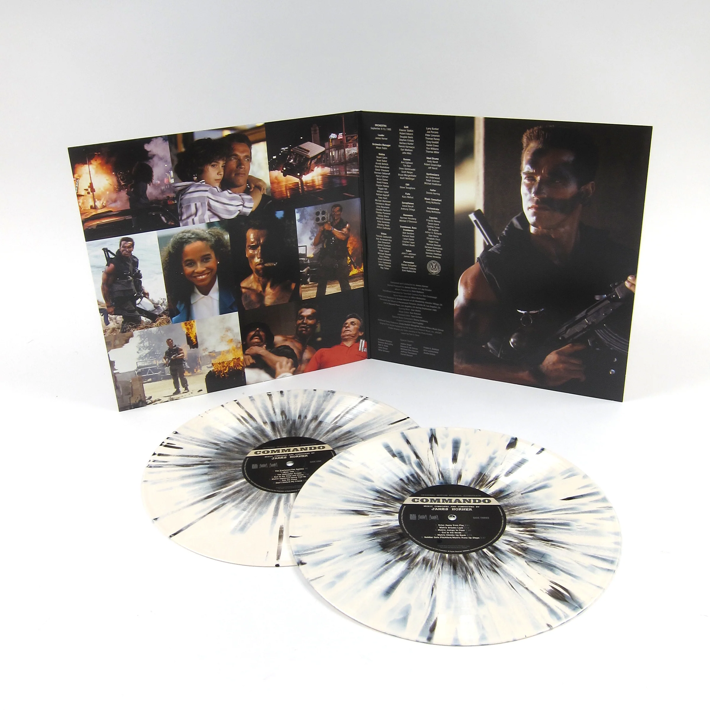 James Horner: Commando Soundtrack (Colored Vinyl) Vinyl 2LP - Image 2