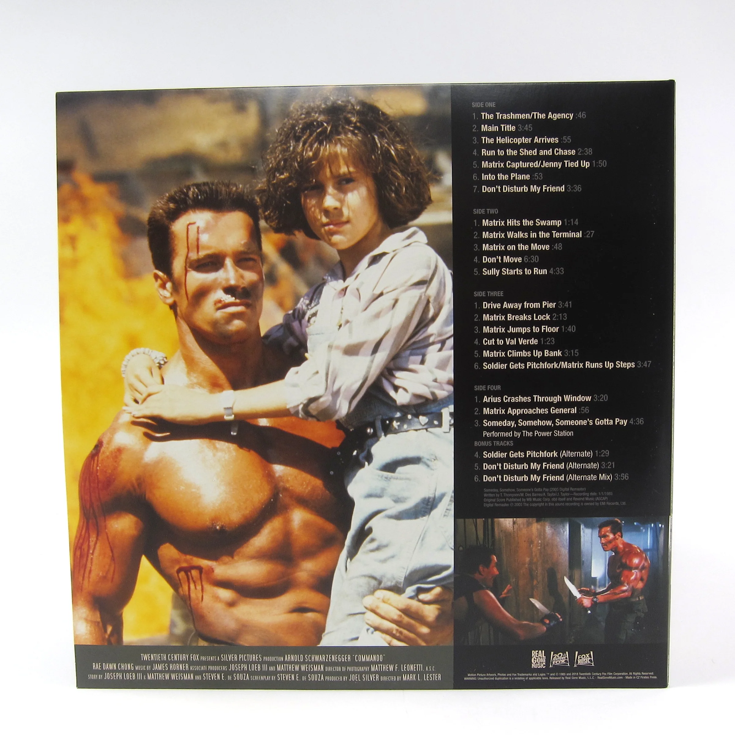 James Horner: Commando Soundtrack (Colored Vinyl) Vinyl 2LP - Image 3