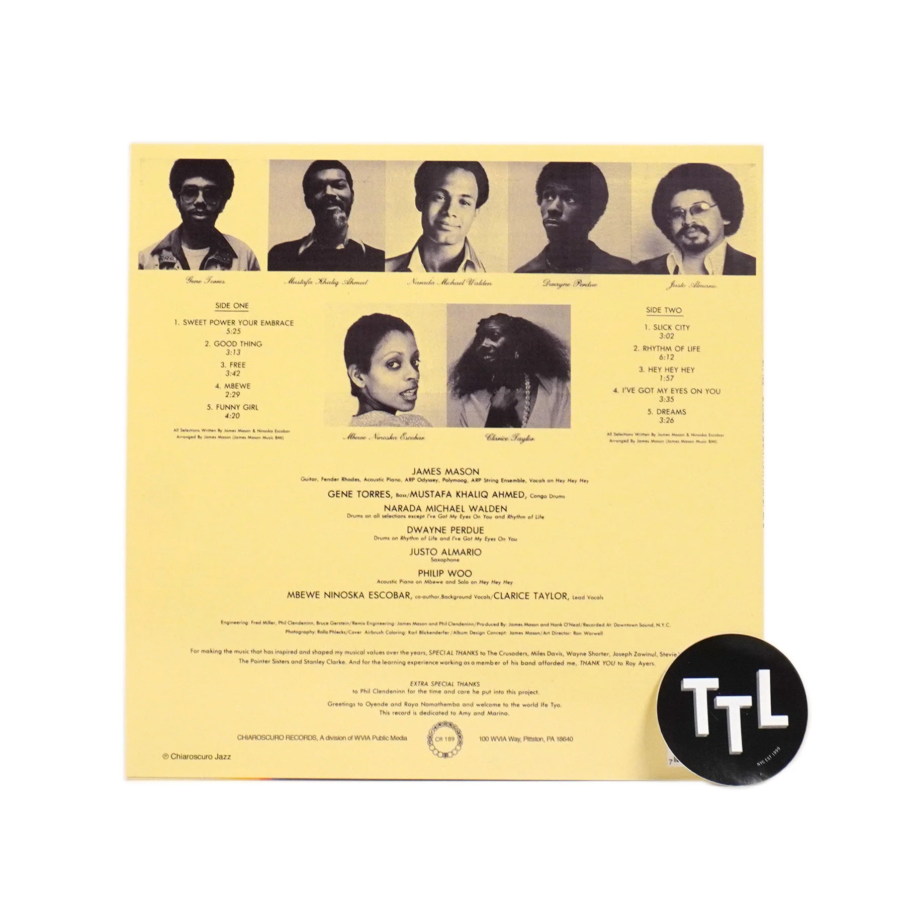 James Mason: Rhythm Of Life (Indie Exclusive Colored Vinyl) Vinyl LP - Image 3