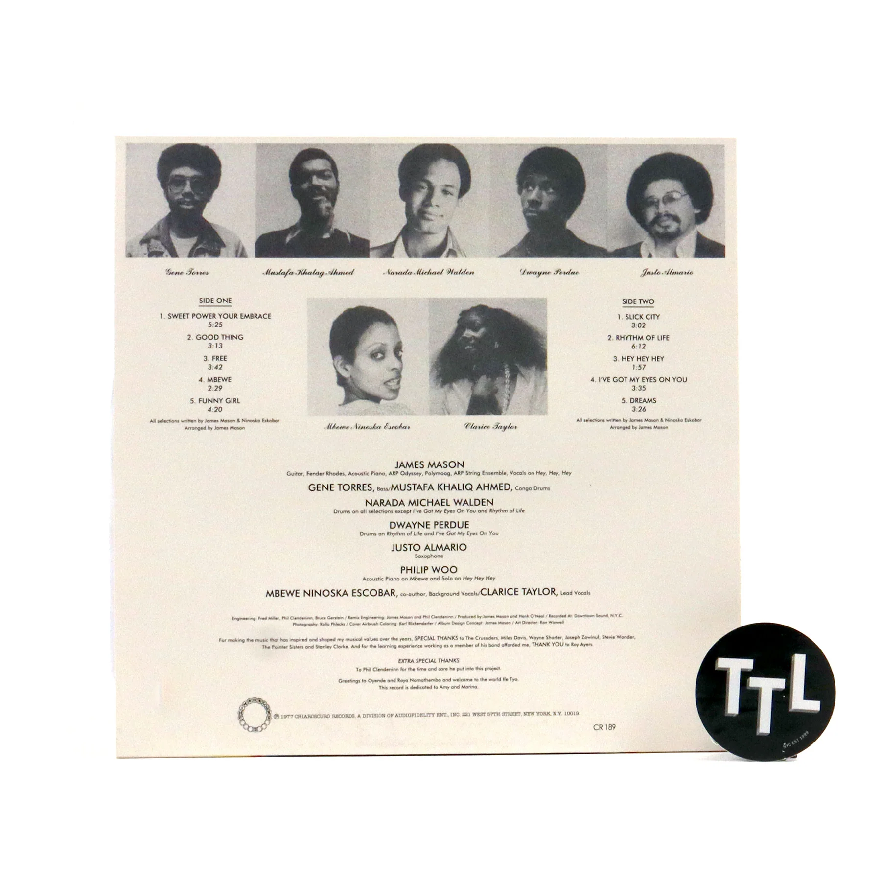 James Mason: Rhythm Of Life Vinyl LP - Image 2