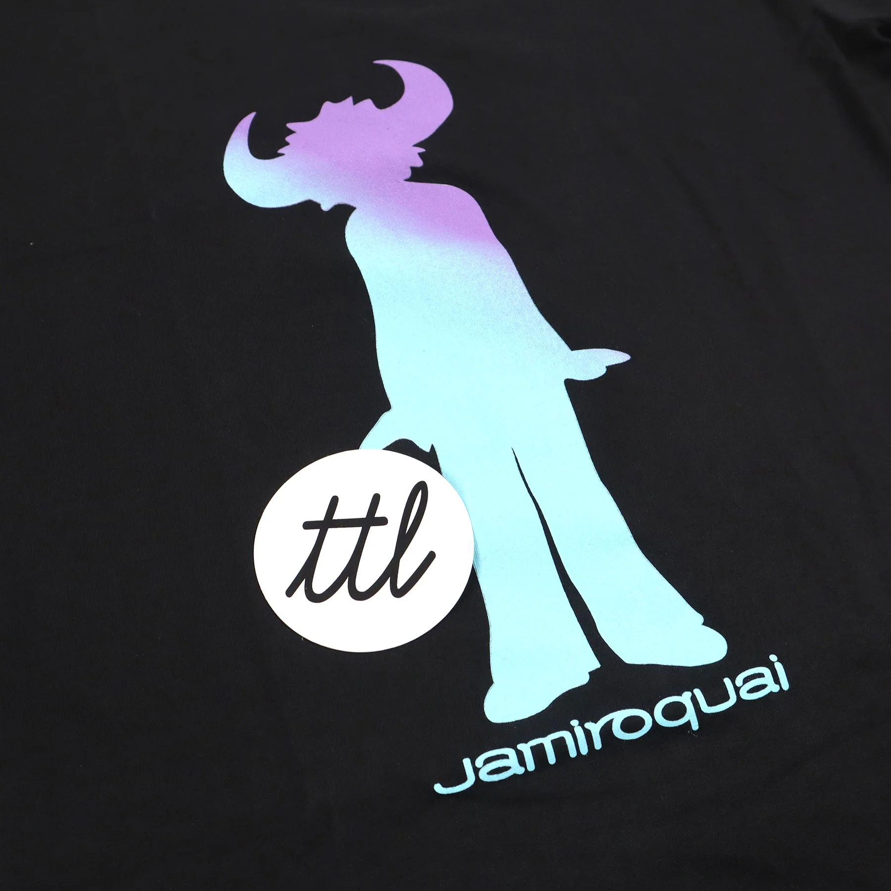 Jamiroquai: Buffalo Gradient Shirt - Black - Image 2