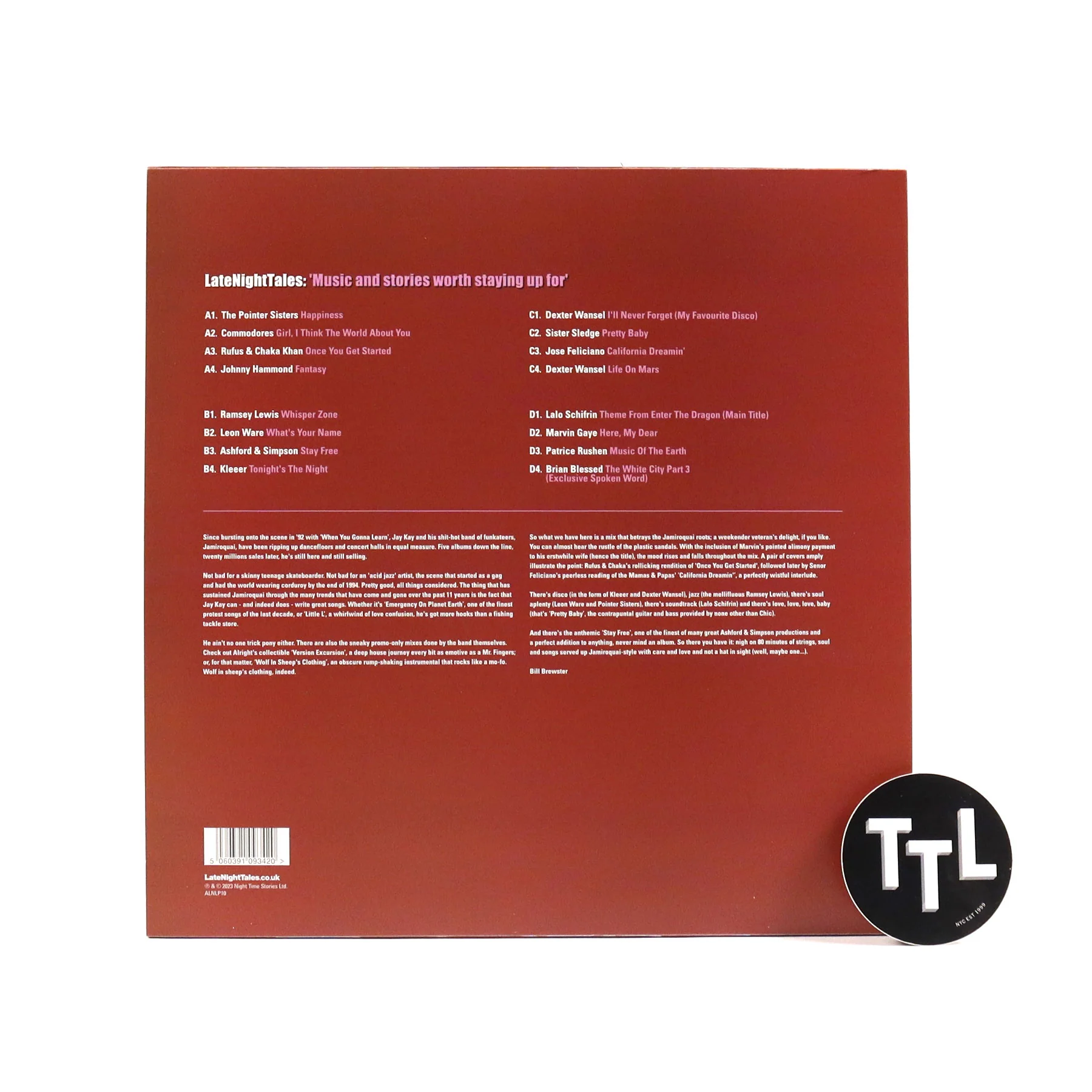 Jamiroquai: Late Night Tales (180g) Vinyl 2LP - Image 3