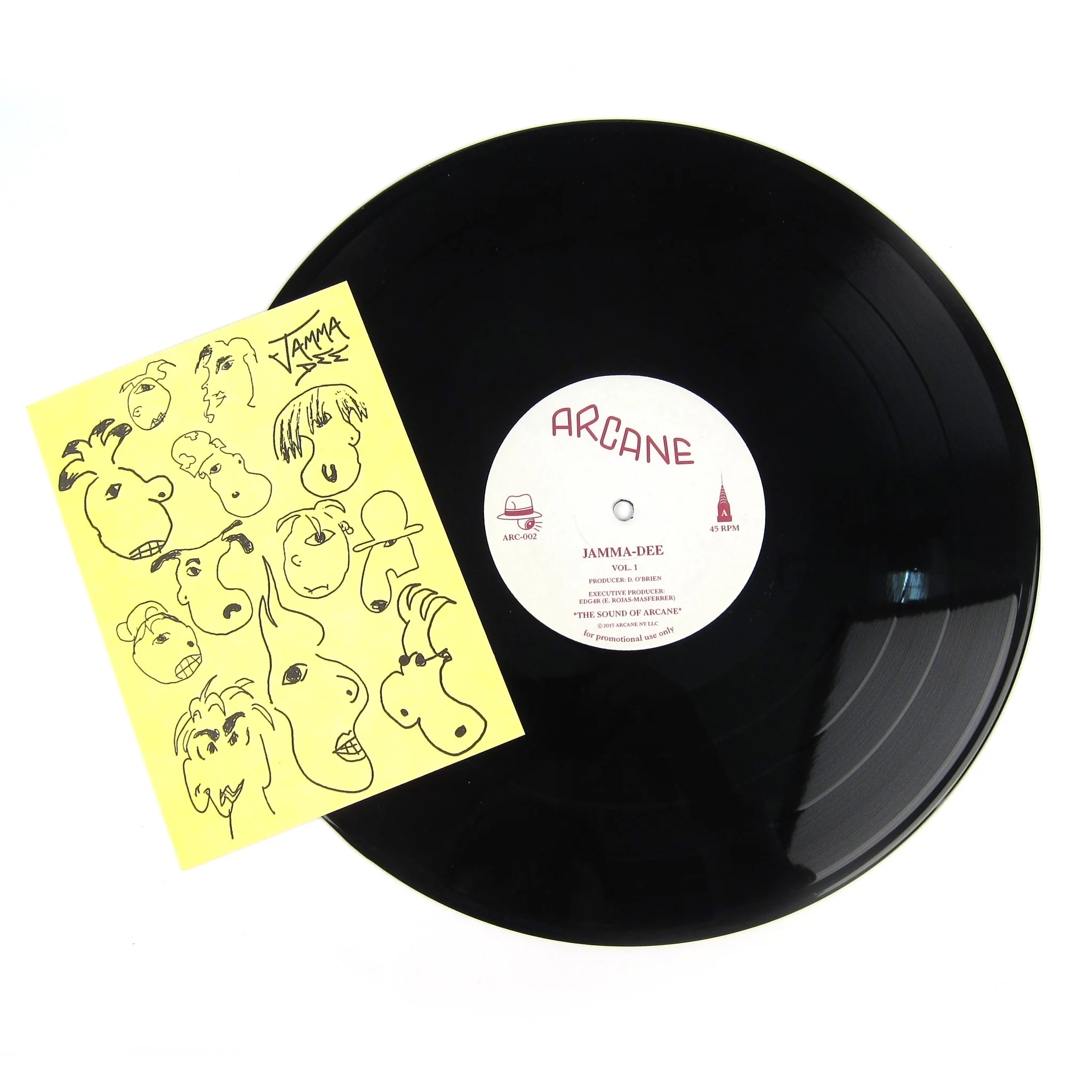 Jamma-Dee: Vol.1 Vinyl 12" - Image 2