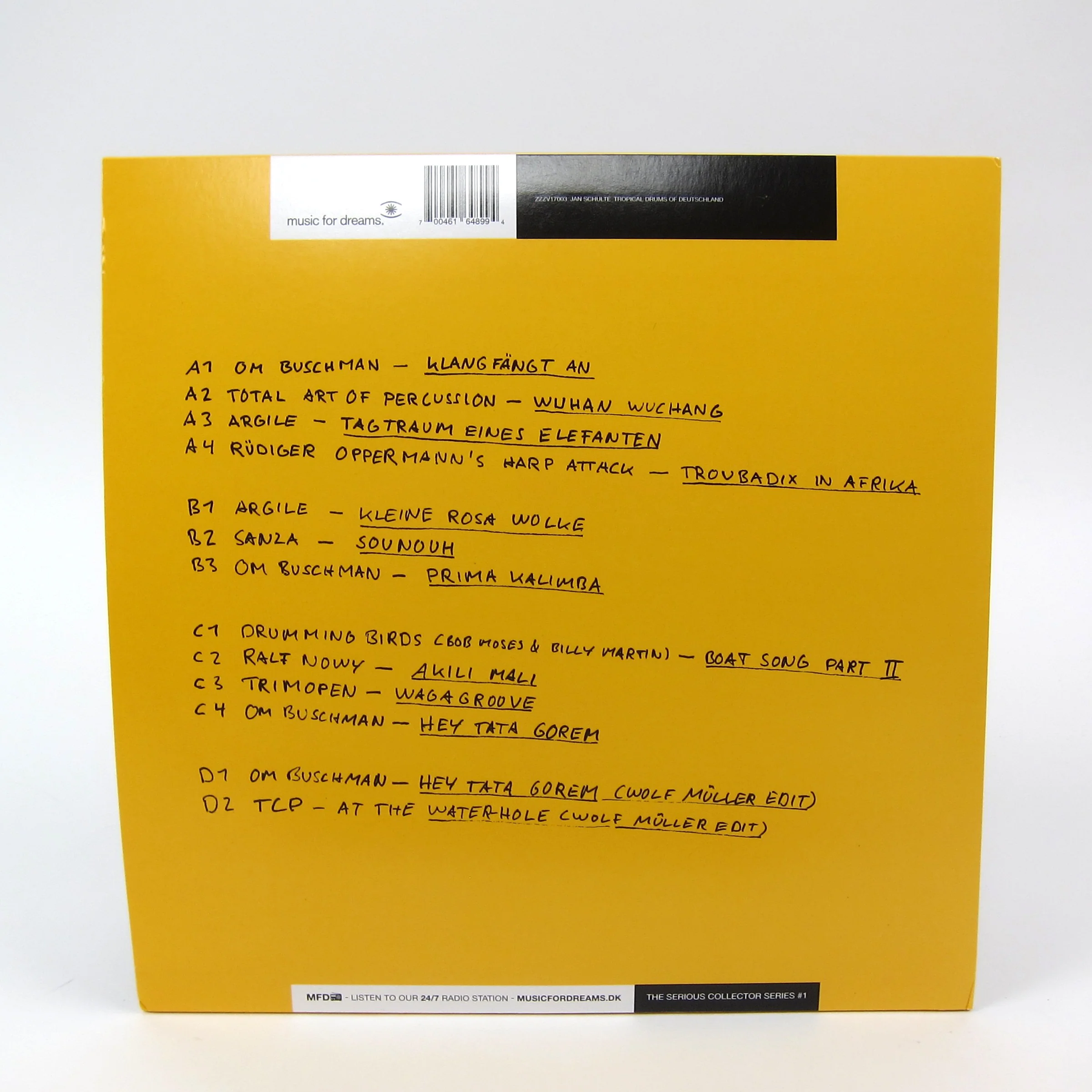 Jan Schulte: Tropical Drums Of Deutschland Vinyl 2LP - Image 3