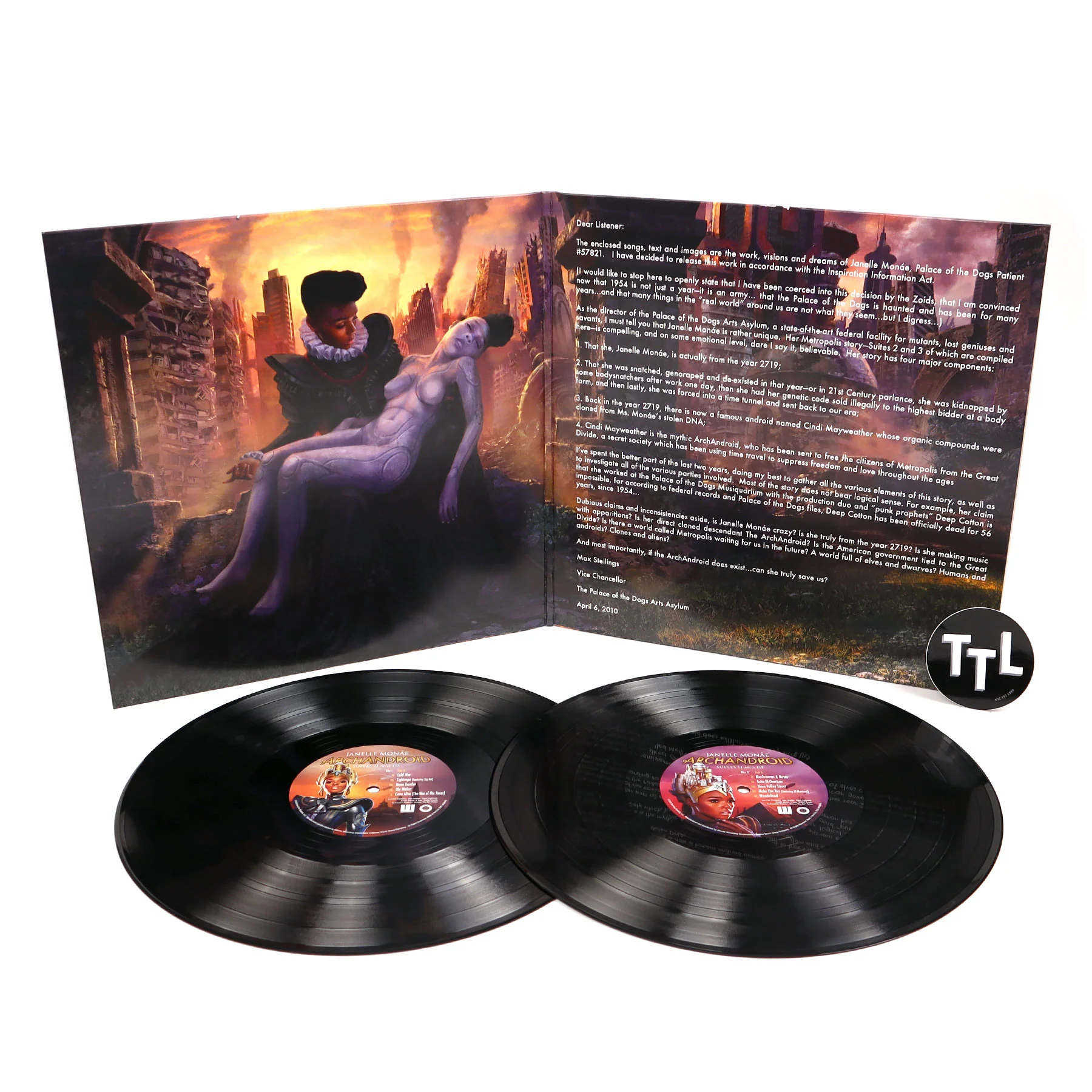 Janelle Monae: Archandroid Vinyl 2LP - Image 2