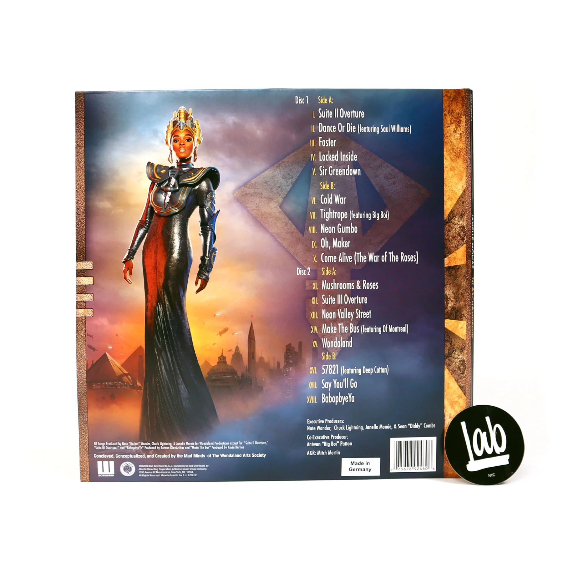 Janelle Monae: Archandroid Vinyl 2LP - Image 3
