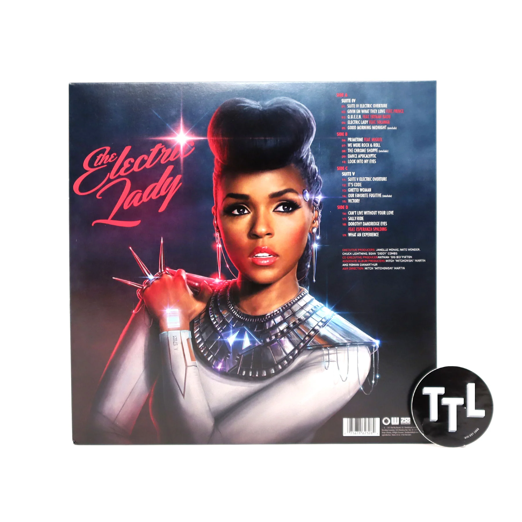 Janelle Monae: The Electric Lady (Atlantic 75, Colored Vinyl) Vinyl 2LP - Image 3