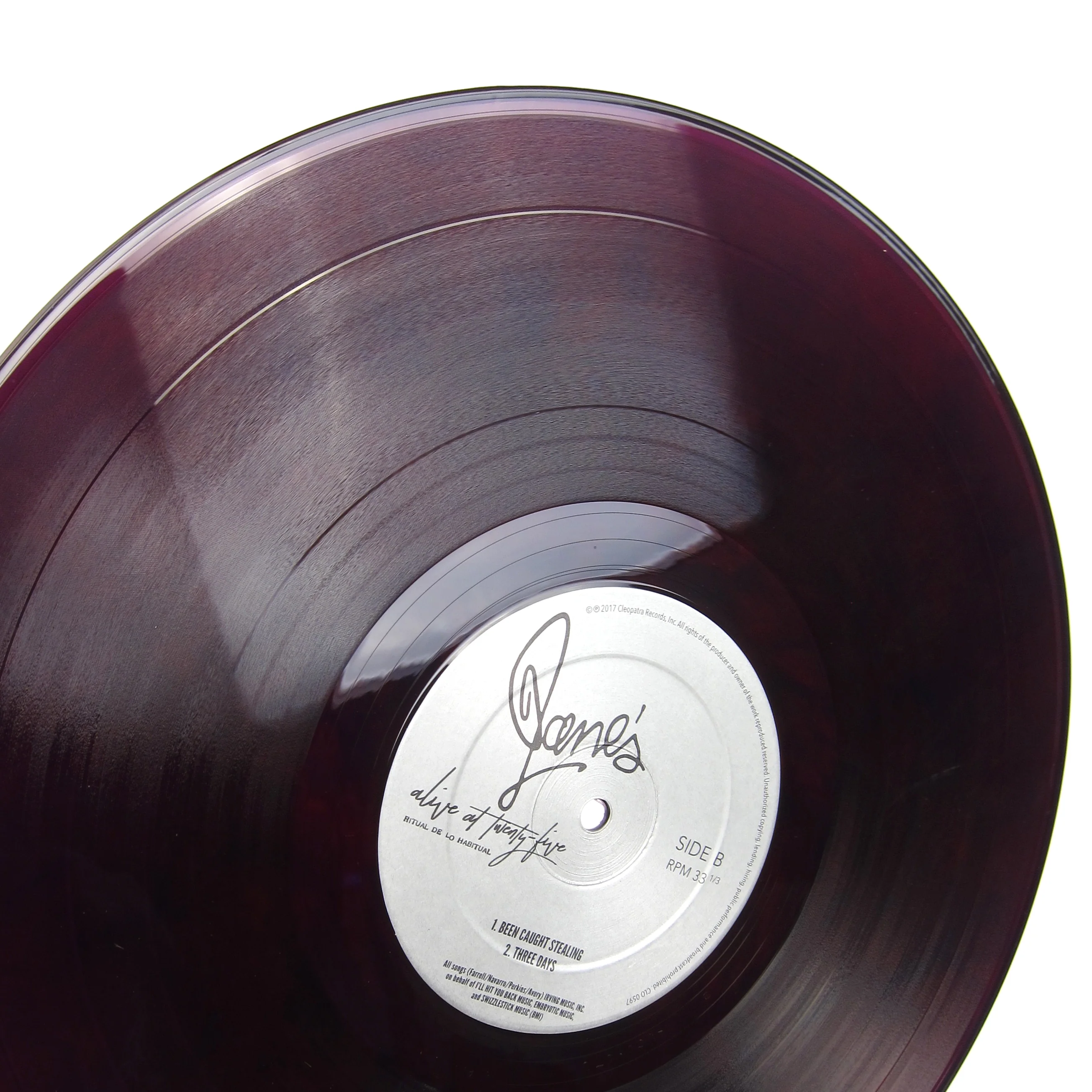 Jane's Addiction: Alive At Twenty-Five - Ritual De Lo Habitual (Purple Colored Vinyl) Vinyl 2LP - Image 3
