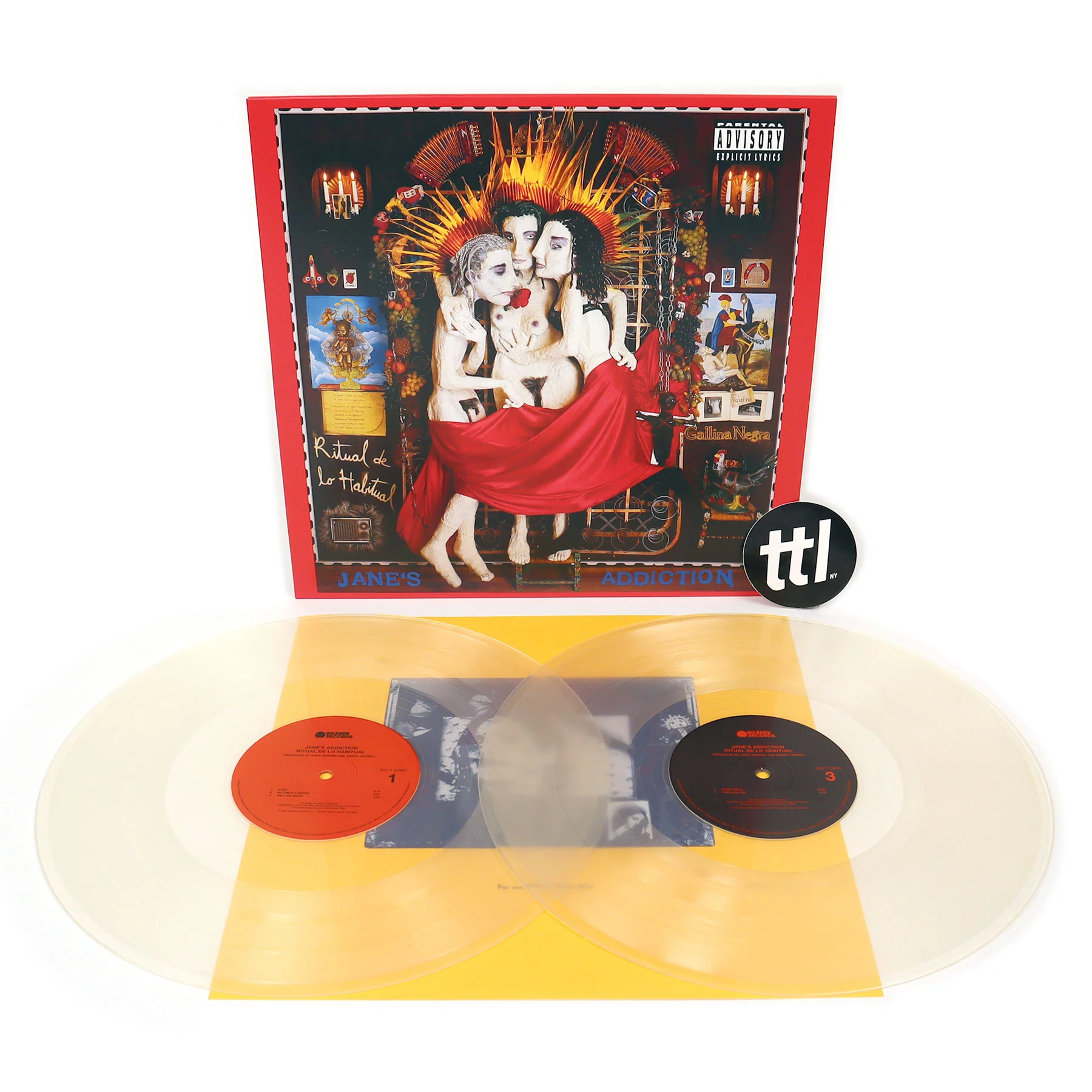 Jane's Addiction: Ritual De Lo Habitual - 30th Anniversary Edition (Colored Vinyl) Vinyl 2LP - Image 2