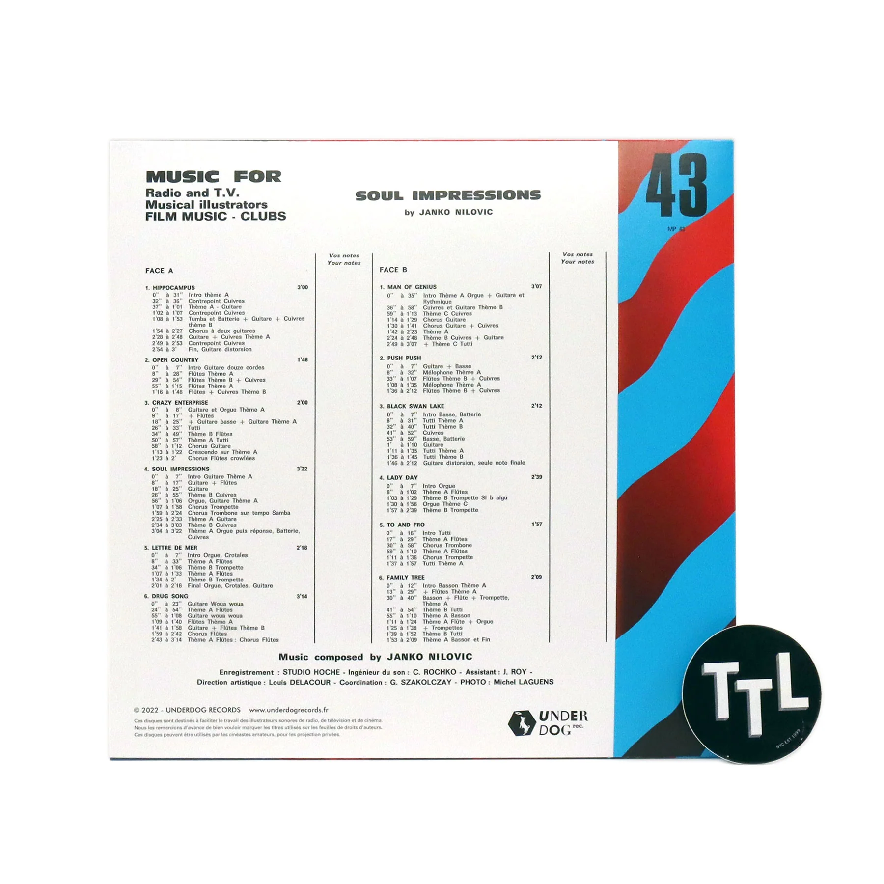 Janko Nilovic: Soul Impressions (Colored Vinyl) Vinyl 2LP - Image 3