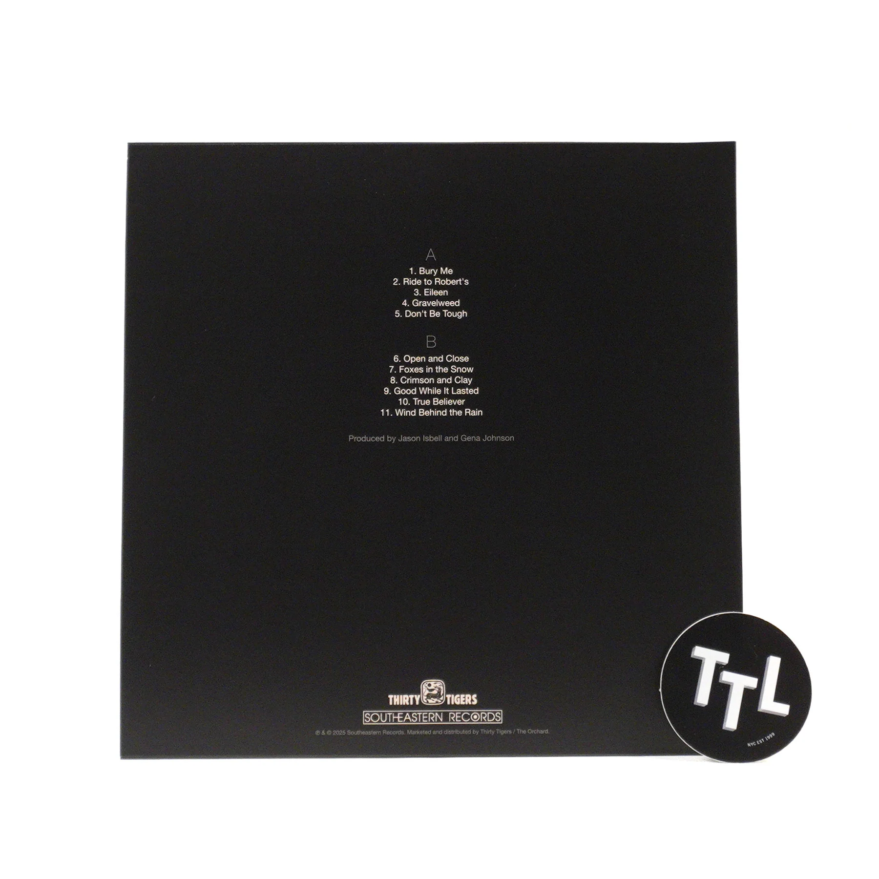 Jason Isbell: Foxes In The Snow (Indie Exclusive Colored Vinyl) Vinyl LP - Image 3