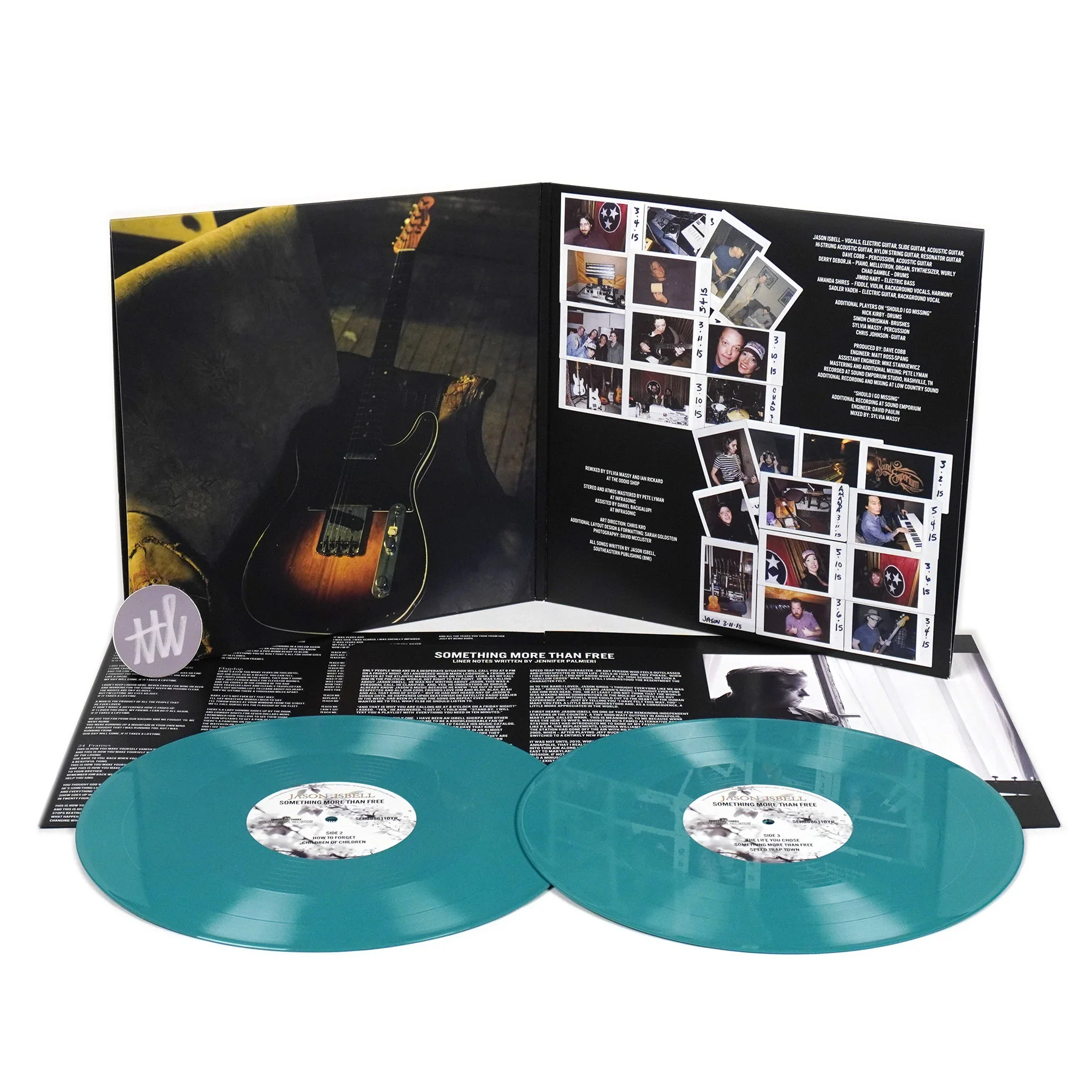 Jason Isbell: Something More Than Free (Colored Vinyl) Vinyl 2LP - Image 2