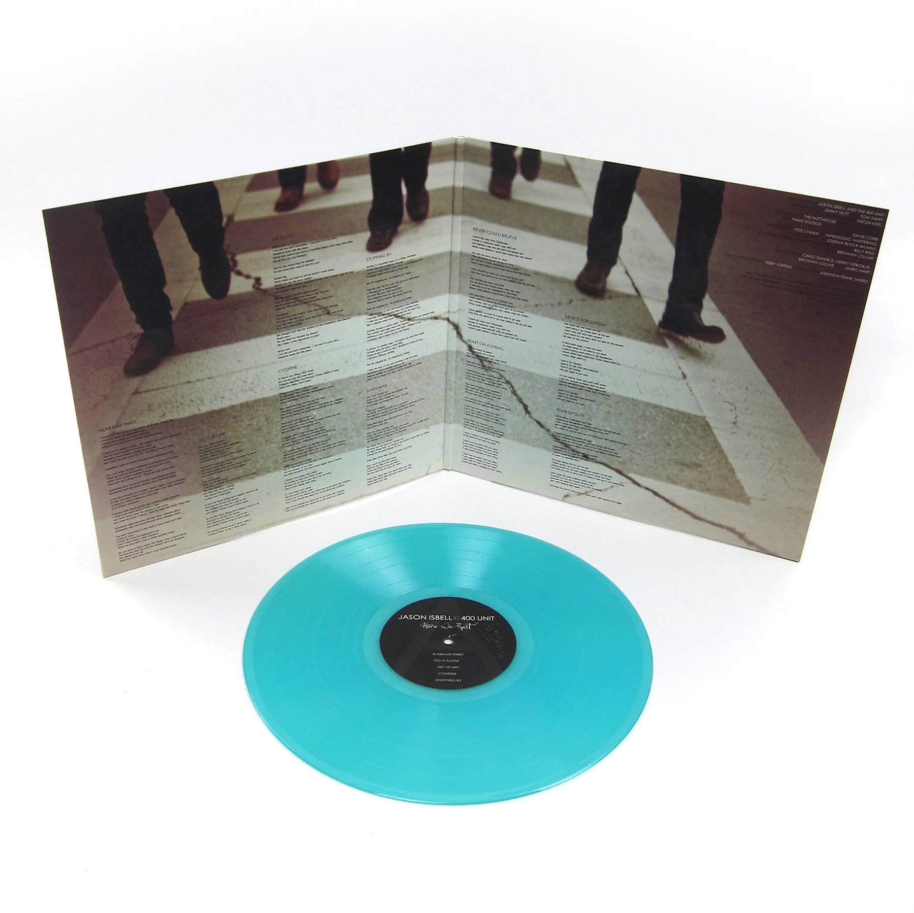 Jason Isbell & The 400 Unit: Here We Rest (Indie Exclusive Colored Vinyl) Vinyl LP - Image 2