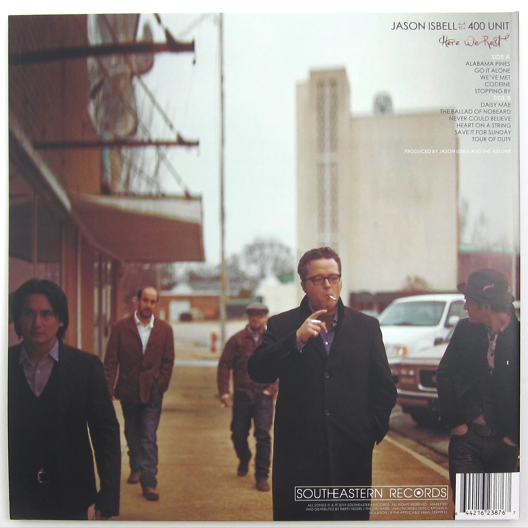 Jason Isbell & The 400 Unit: Here We Rest (Indie Exclusive Colored Vinyl) Vinyl LP - Image 3