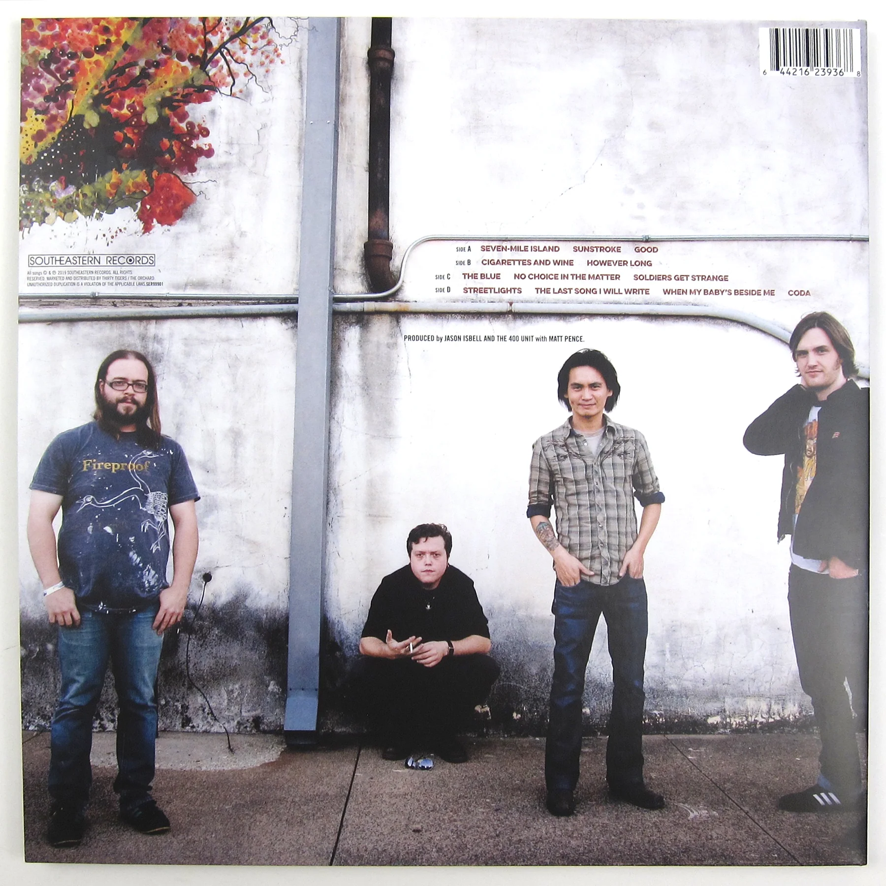 Jason Isbell & The 400 Unit: Jason Isbell & The 400 Unit (Indie Exclusive Colored Vinyl) Vinyl 2LP - Image 3