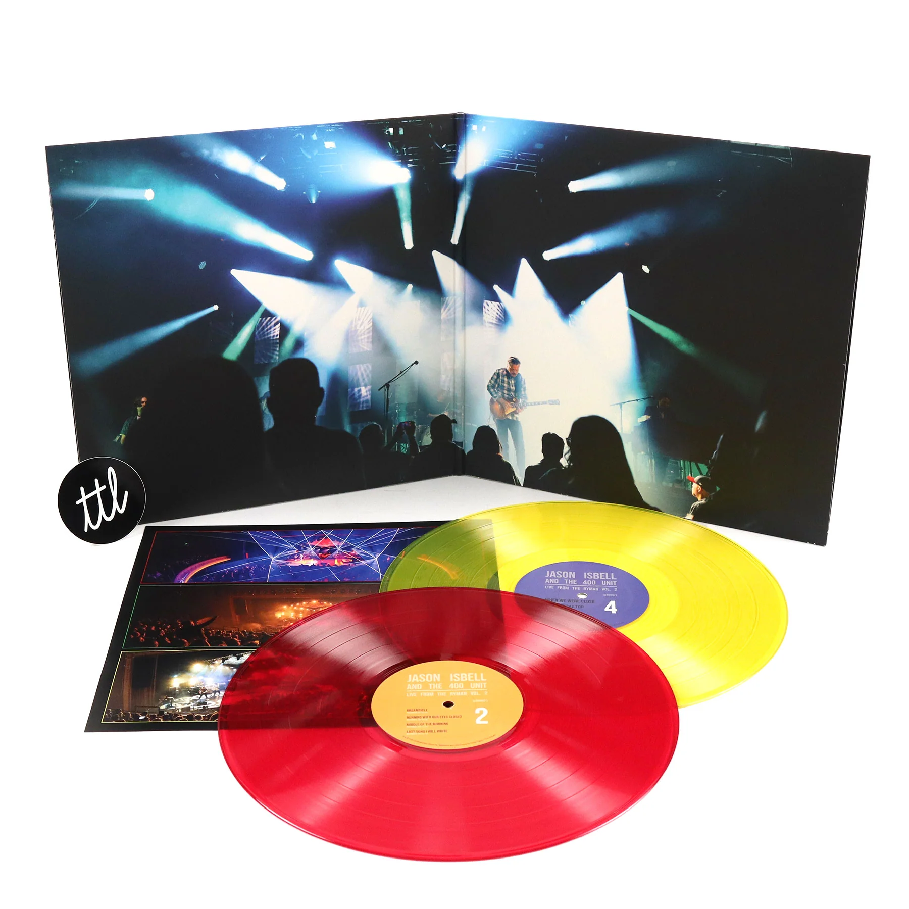 Jason Isbell & The 400 Unit: Live From The Ryman Vol.2 (Indie Exclusive Colored Vinyl) Vinyl 2LP - Image 2