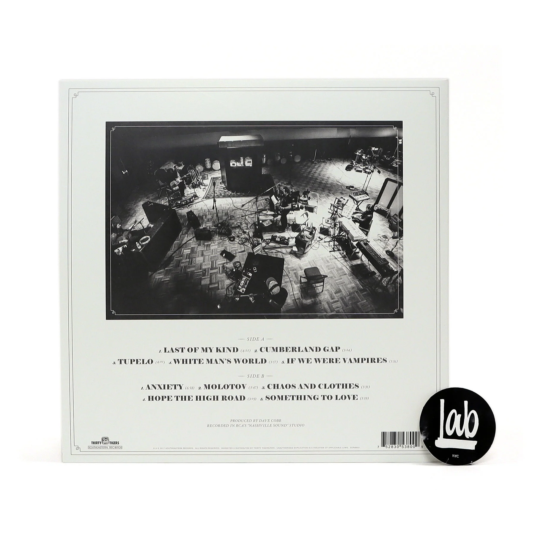Jason Isbell & The 400 Unit: The Nashville Sound (Indie Exclusive Colored Vinyl) Vinyl LP - Image 3