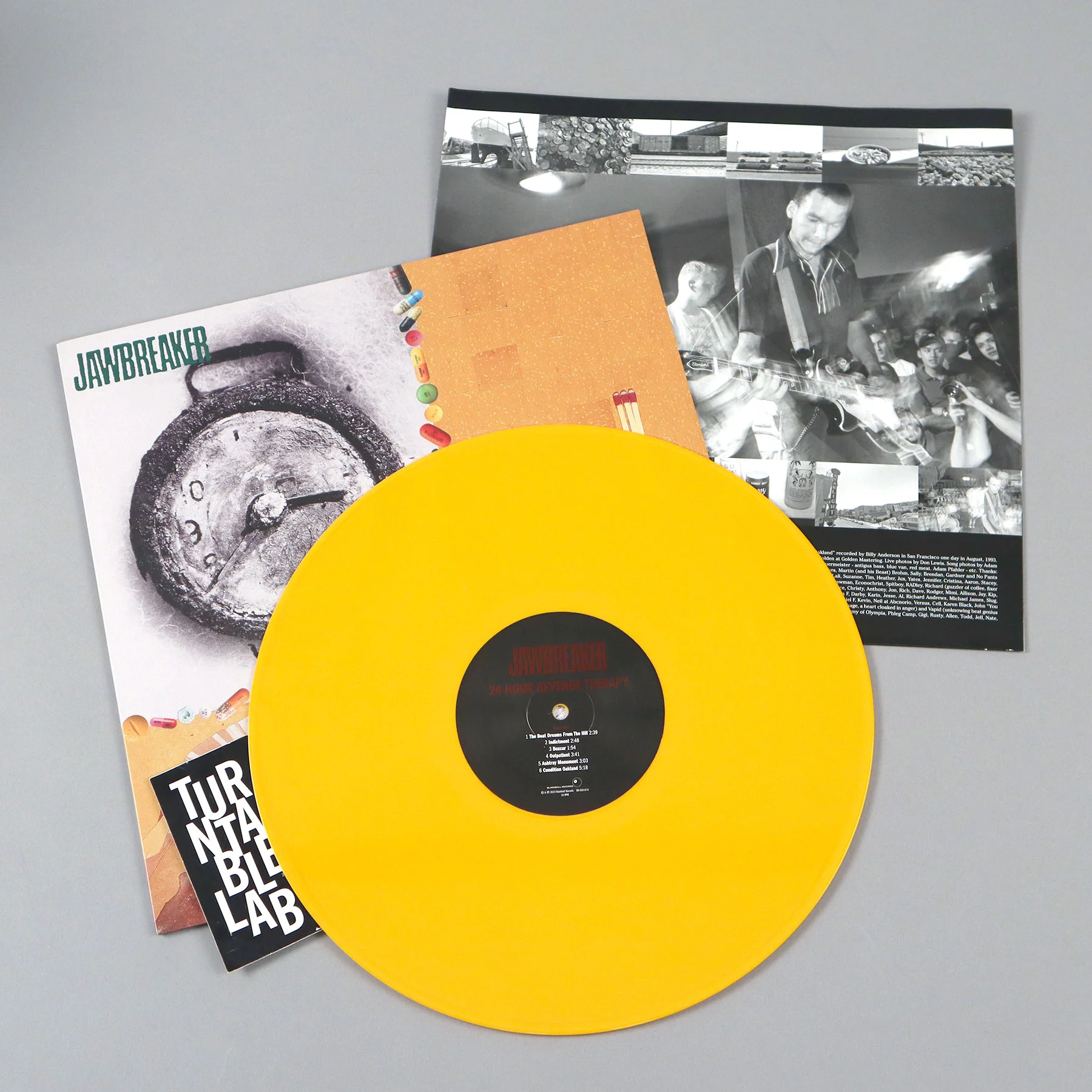 Jawbreaker: 24 Hour Revenge Therapy (Yellow Colored Vinyl) Vinyl LP - Turntable Lab Exclusive - Image 2