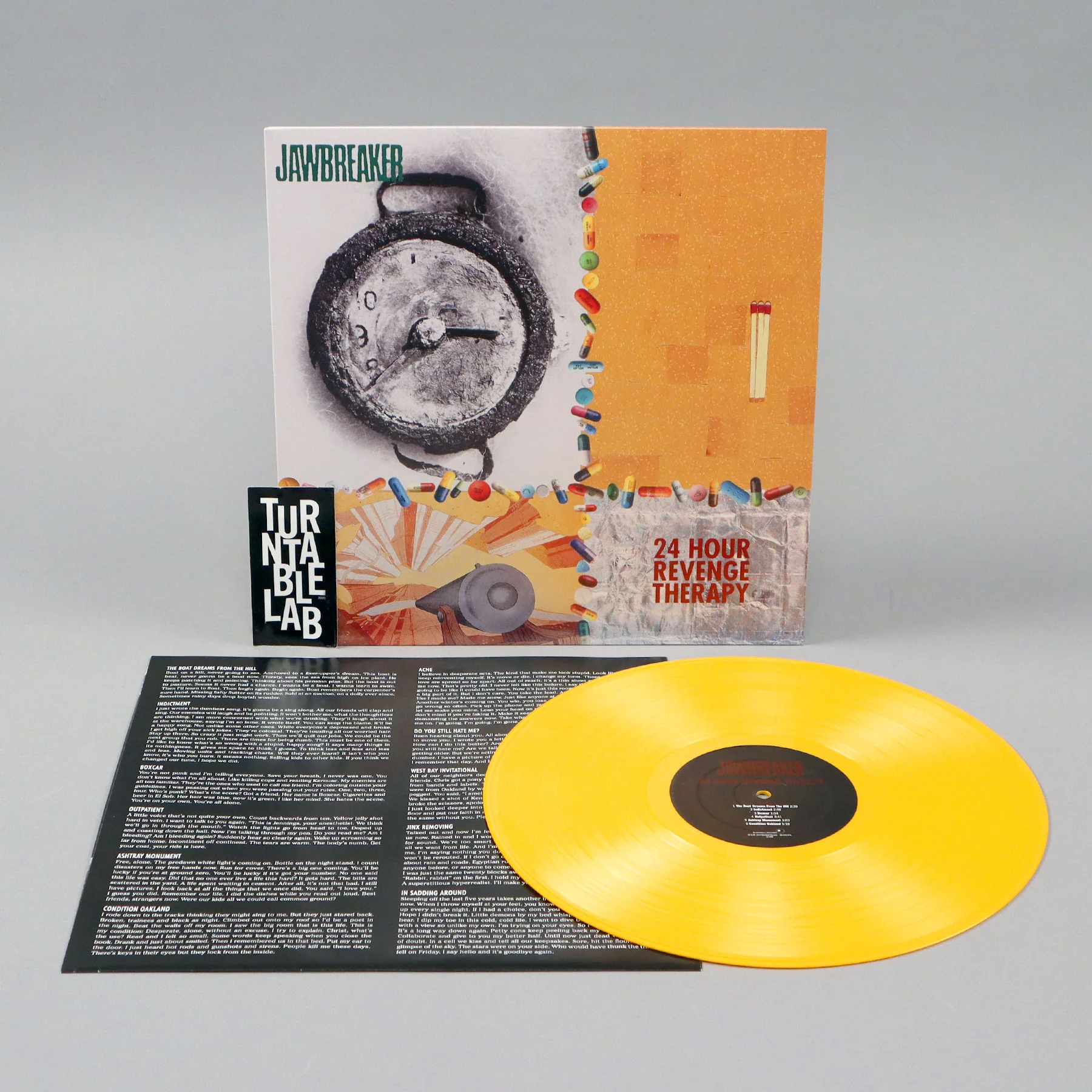 Jawbreaker: 24 Hour Revenge Therapy (Yellow Colored Vinyl) Vinyl LP - Turntable Lab Exclusive - Image 3